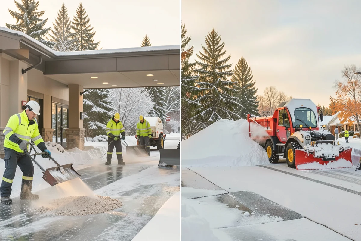 Condominium Deicing in Snohomish, Snohomish County, WA - Identify main entrances, ramp thresholds, and shared walk segments