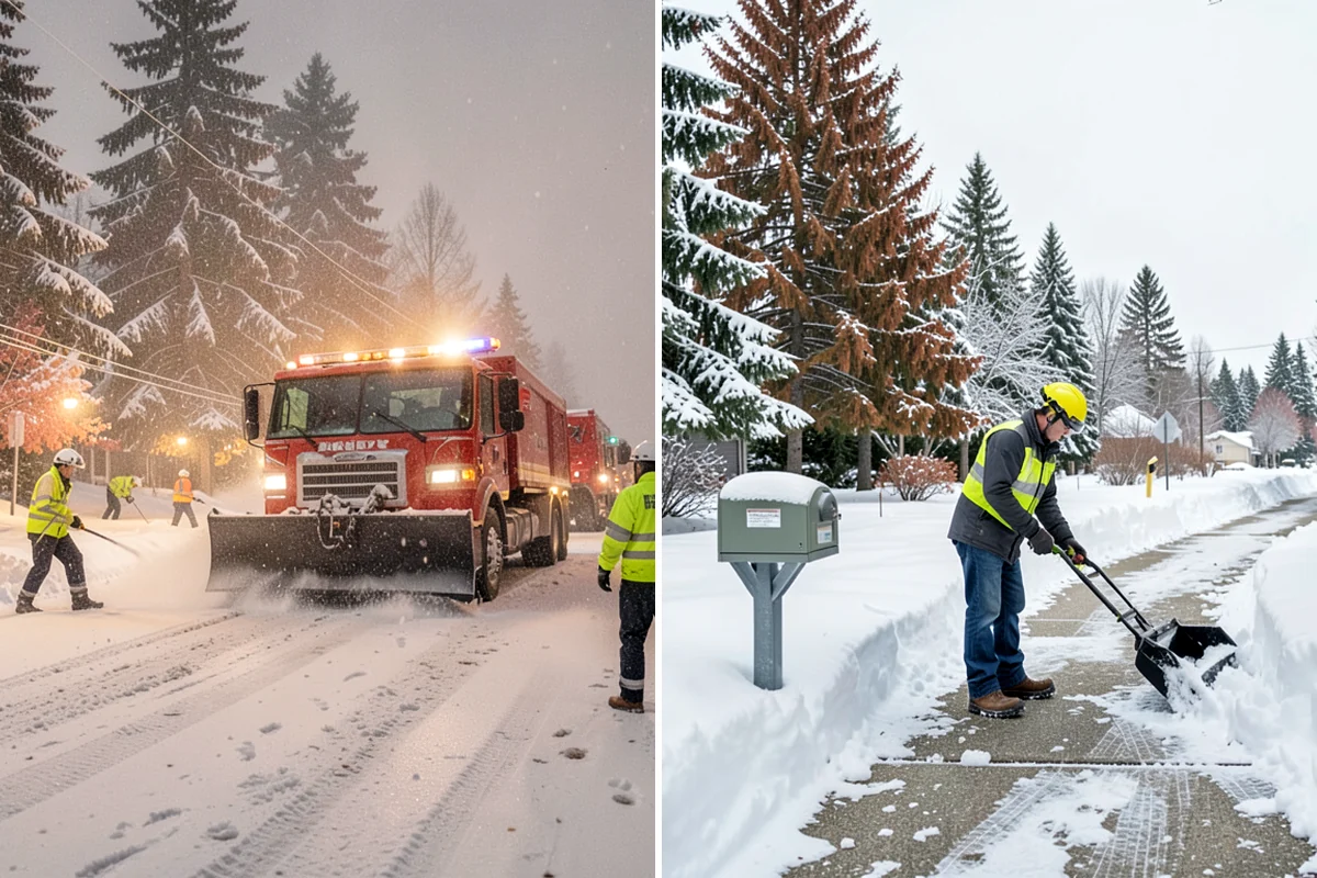 Condominium Deicing in Snoqualmie, King County, WA - Identify main entrances, ramp thresholds, and shared walk segments