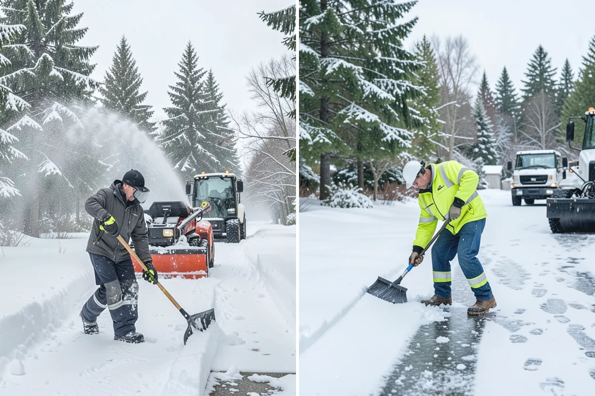 Condominium Deicing in South Prairie, Pierce County, WA - Identify main entrances, ramp thresholds, and shared walk segments