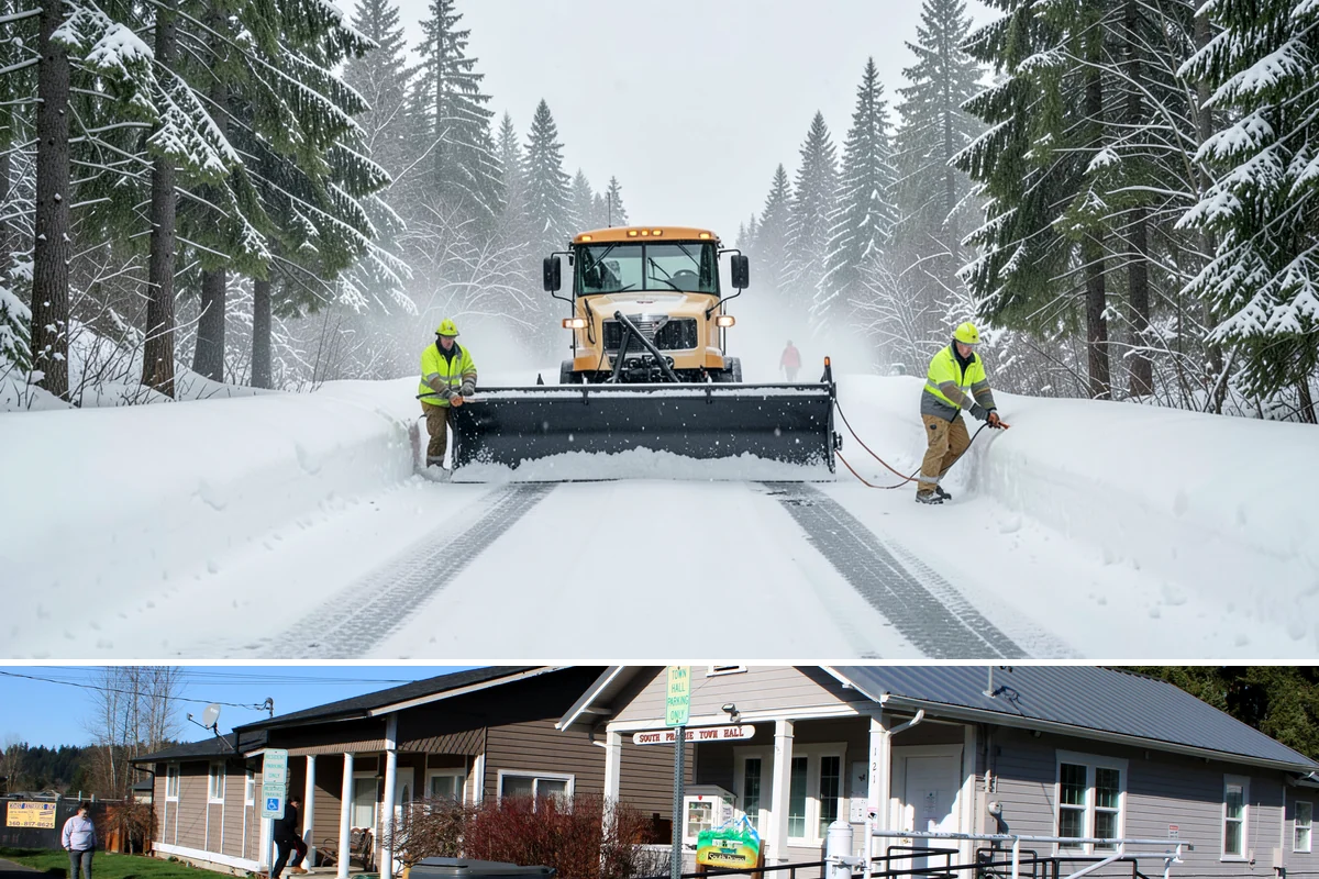 Condominium Deicing in South Prairie, Pierce County, WA - The program runs across the heart of winter, intensifying whenever a cold front stalls over the lowlands and drives repeated...