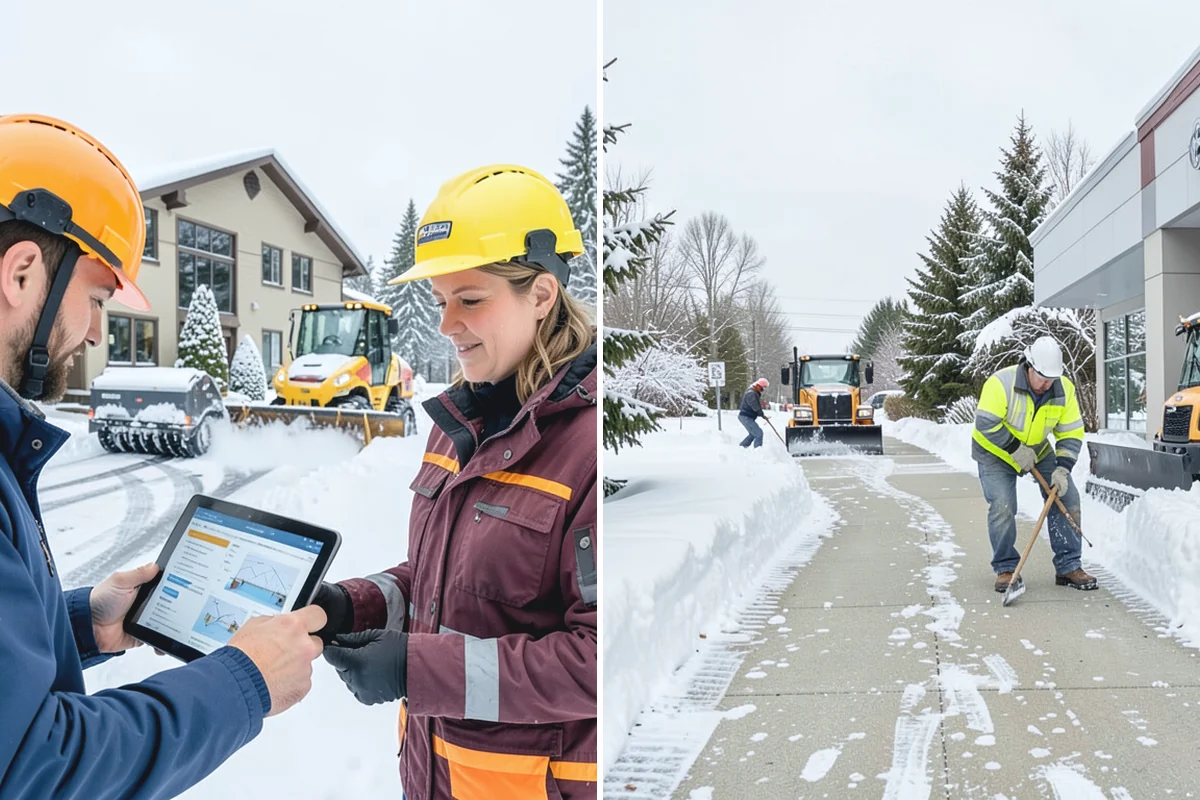 Condominium Deicing in Sumner, Pierce County, WA - Identify main entrances, ramp thresholds, and shared walk segments