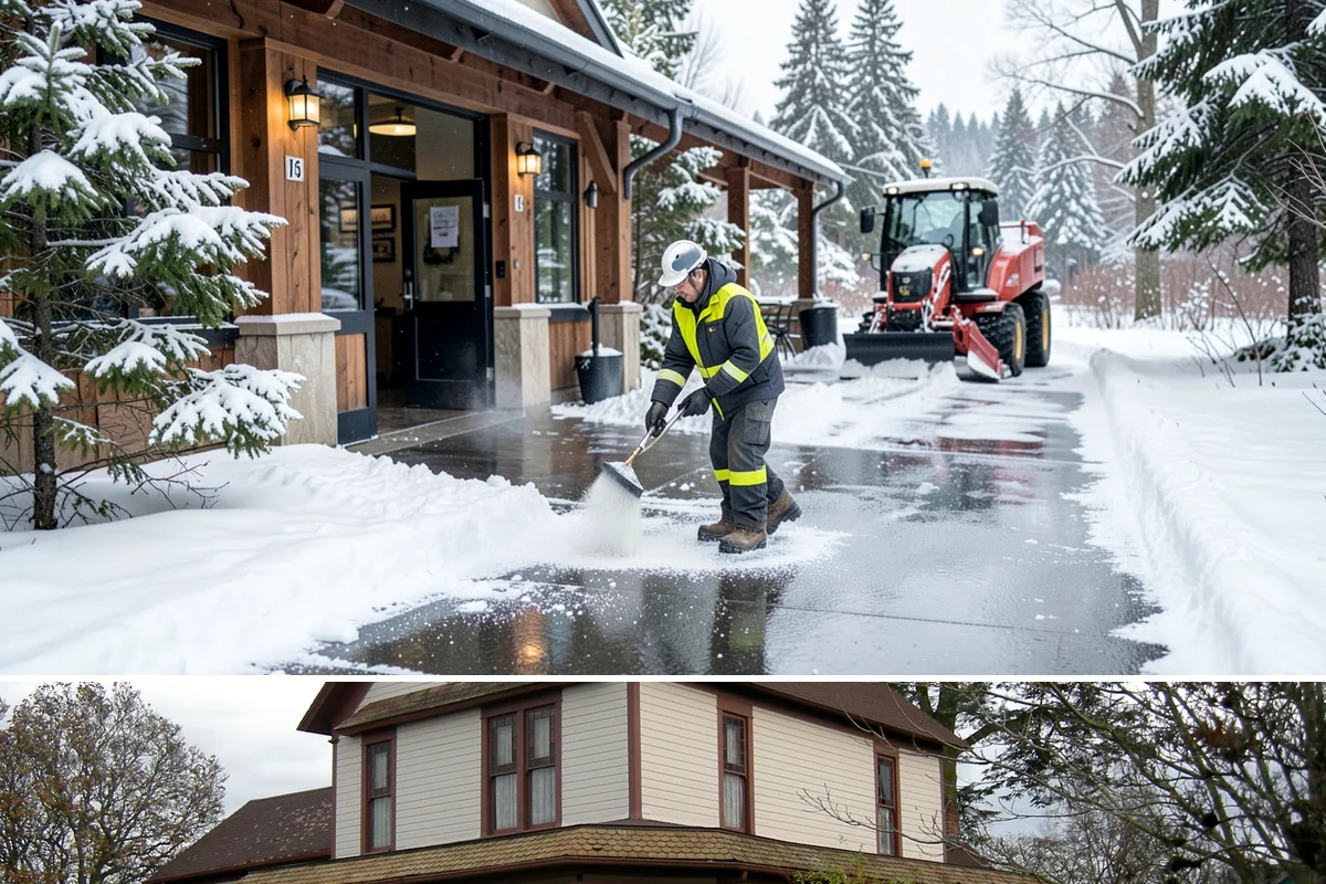 Condominium Deicing in Sumner, Pierce County, WA - The program runs across the heart of winter, intensifying whenever a cold front stalls over the lowlands and drives repeated...