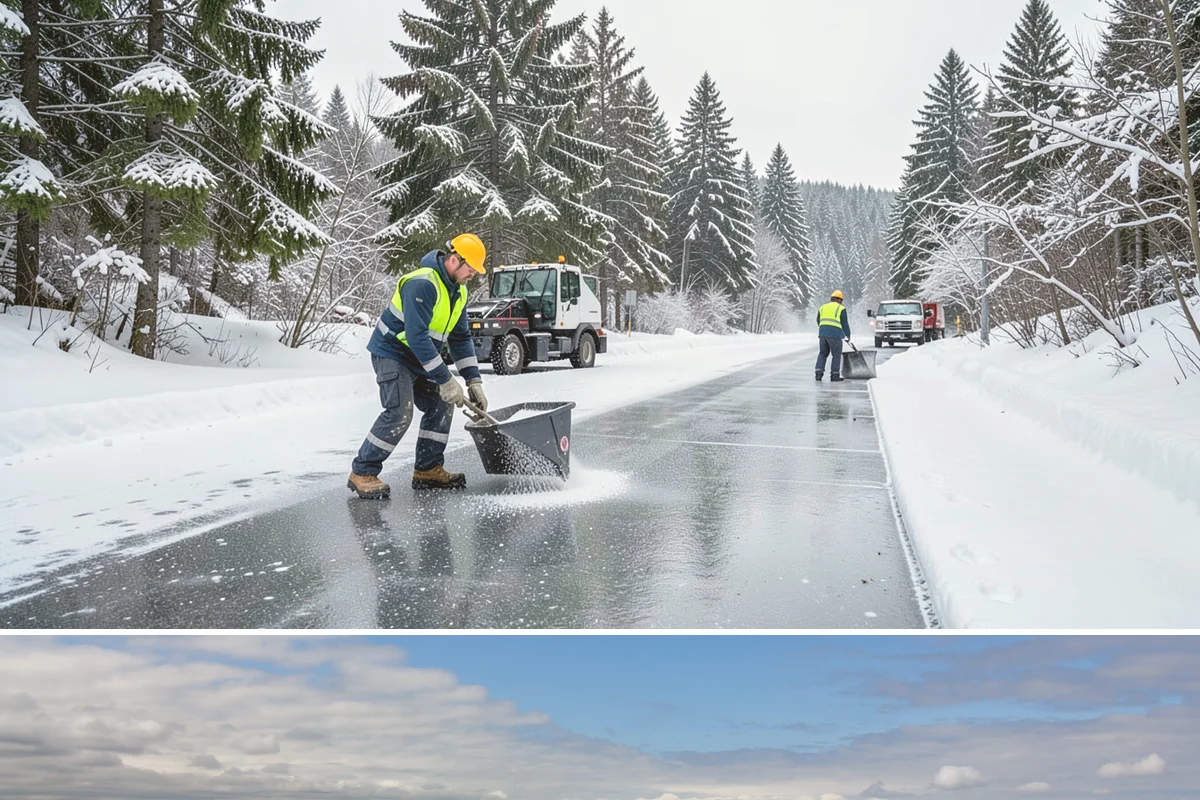 Condominium Deicing in University Place, Pierce County, WA - The program runs across the heart of winter, intensifying whenever a cold front stalls over the lowlands and drives repeated...