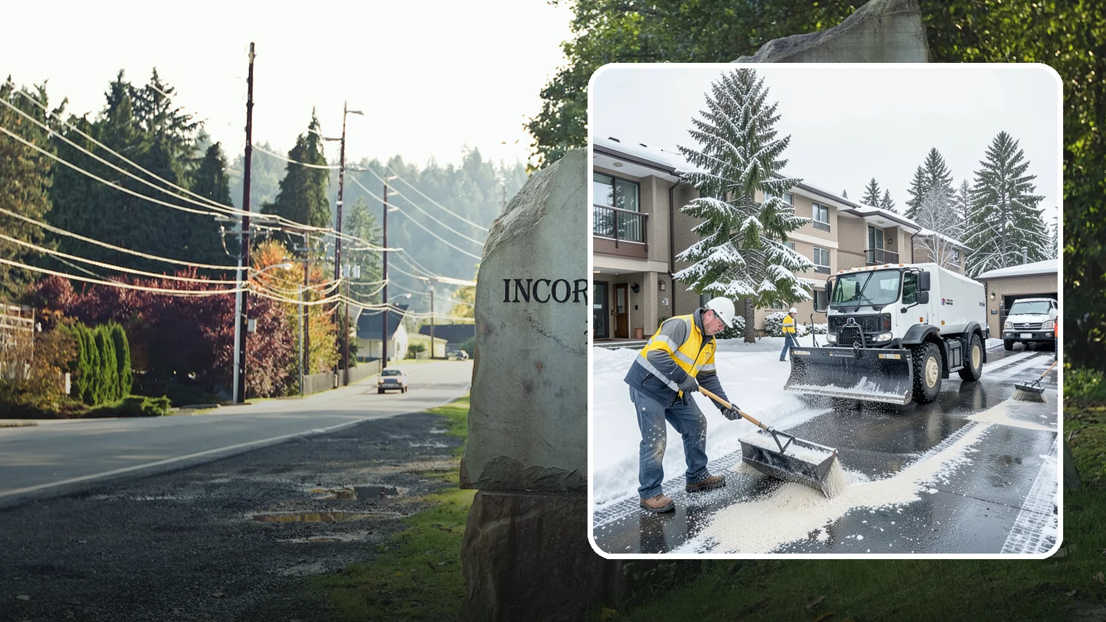 Condominium Deicing in Wilkeson, Pierce County, WA - Deicing built for condominium properties, focused on entry lobbies, garage ramps, and shared walks where owner and visitor...