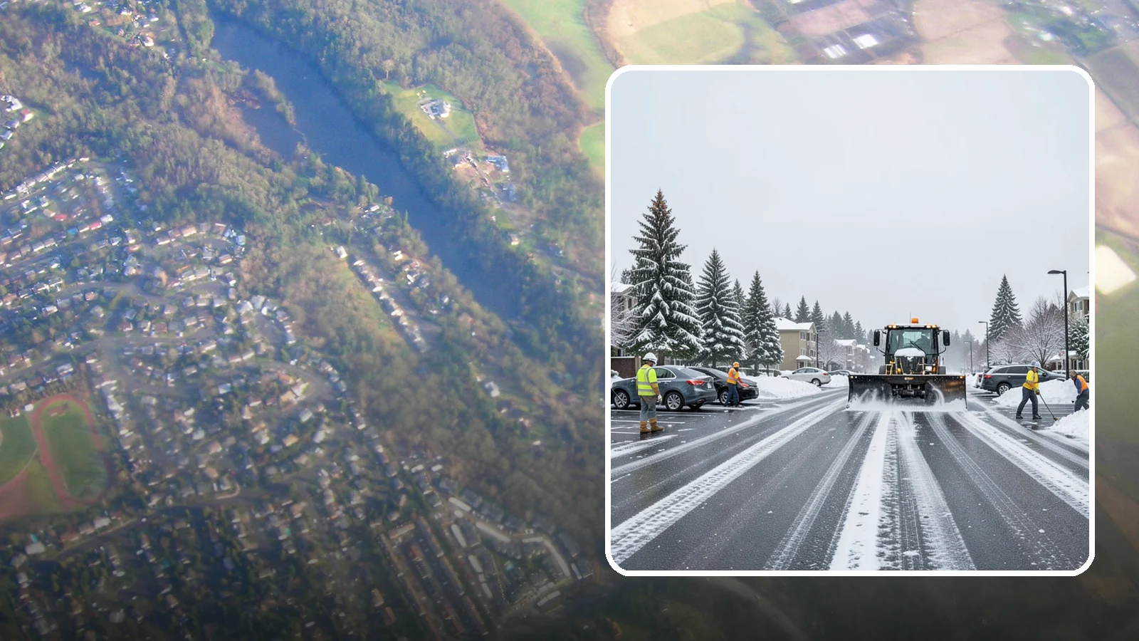Condominium Parking Lot Snow Removal in Algona, King County, WA - We keep condominium owner and guest lots clear so residents protect their own vehicles during Western Washington snow events.