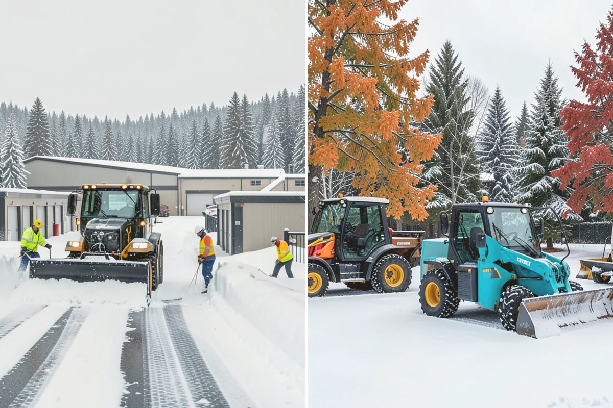 Condominium Parking Lot Snow Removal in Algona, King County, WA - Inspect the lot, garage ramps, and interior pinch points with association contacts