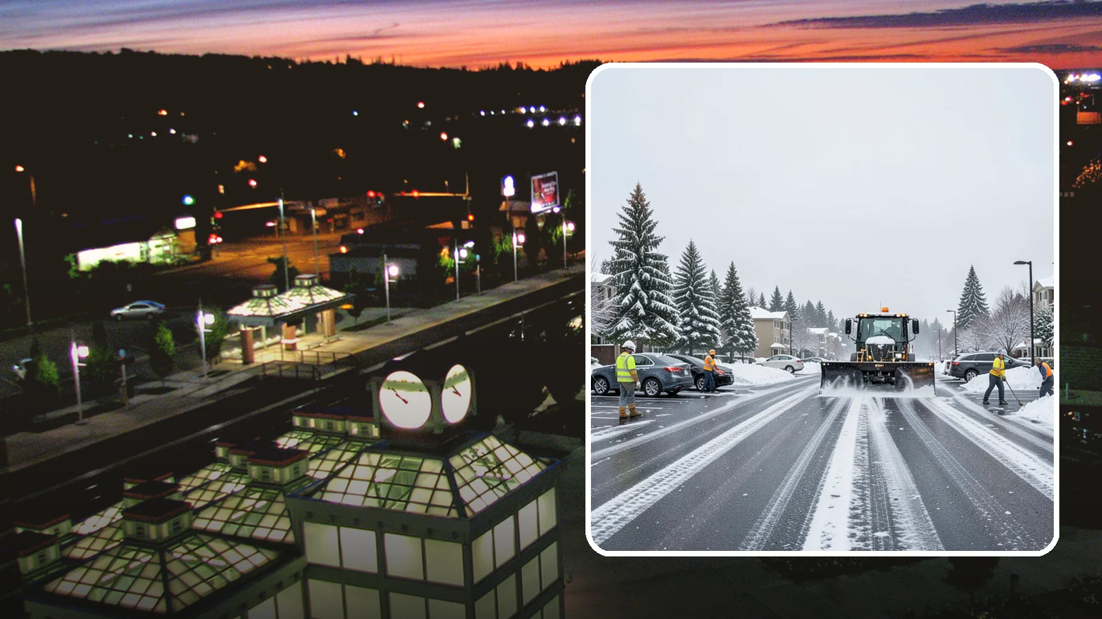 Condominium Parking Lot Snow Removal in Auburn, King County, WA - We keep condominium owner and guest lots clear so residents protect their own vehicles during Western Washington snow events.
