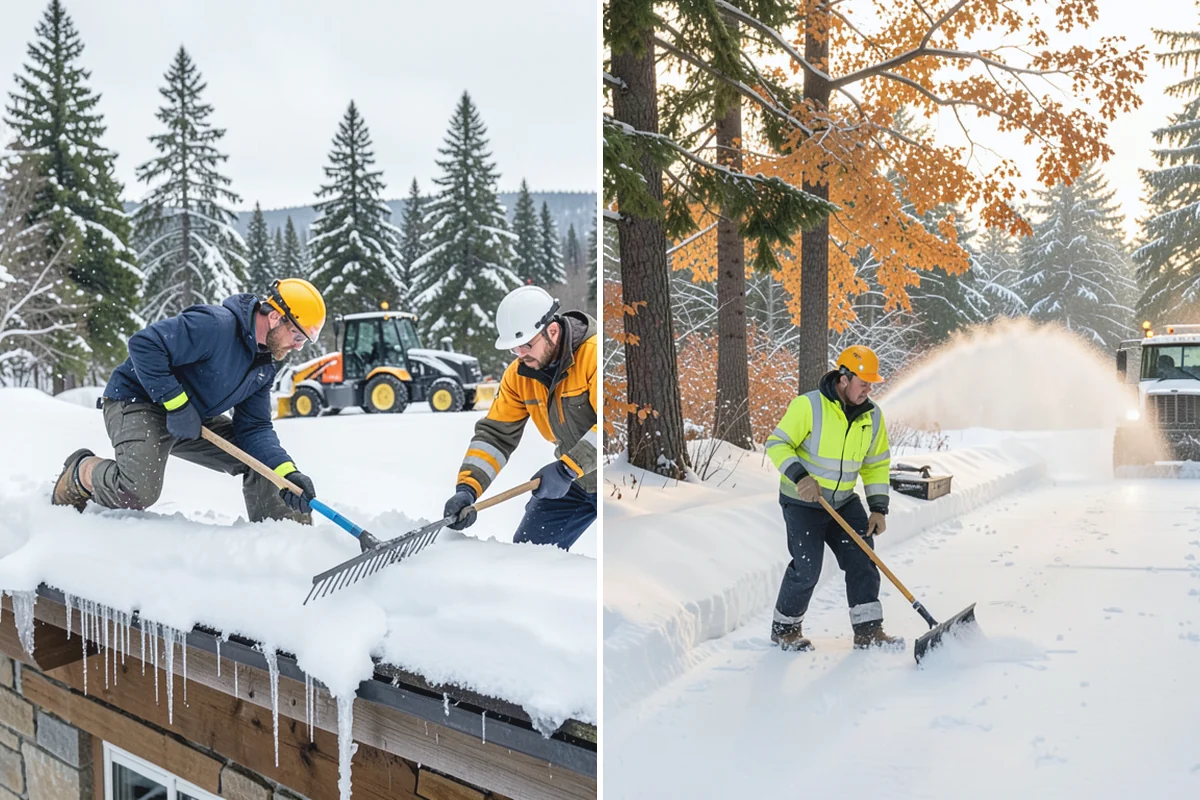 Condominium Parking Lot Snow Removal in Bonney Lake, Pierce County, WA - Inspect the lot, garage ramps, and interior pinch points with association contacts
