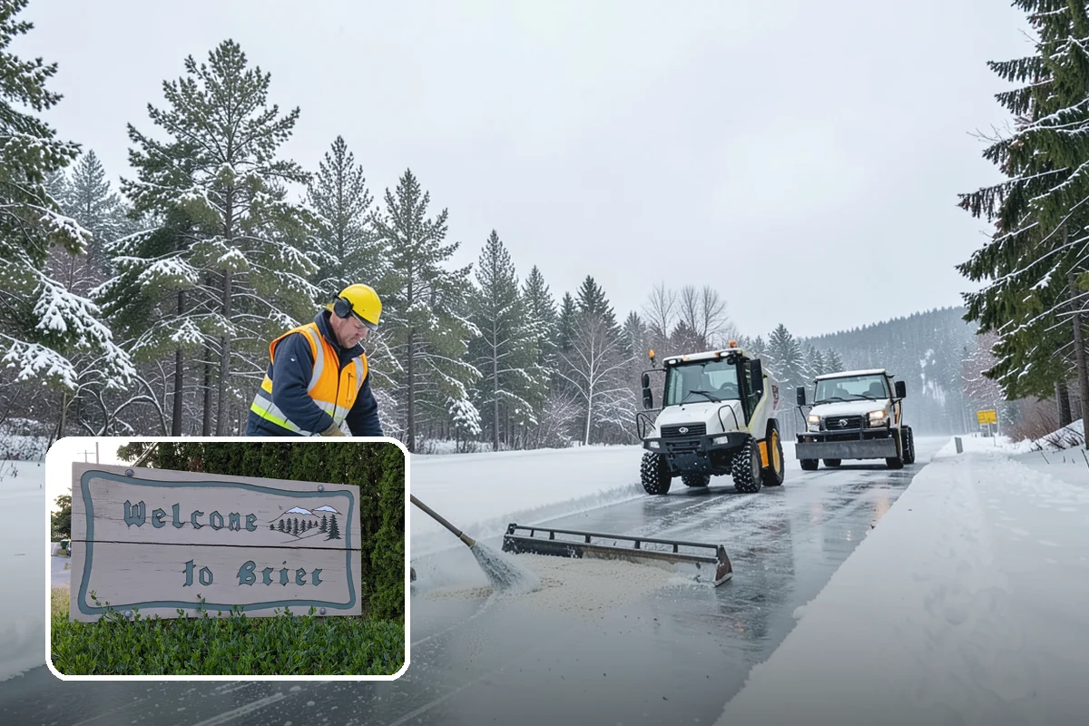 Condominium Parking Lot Snow Removal in Brier, Snohomish County, WA - Owner and guest stalls are cleared without residents shoveling their own spaces