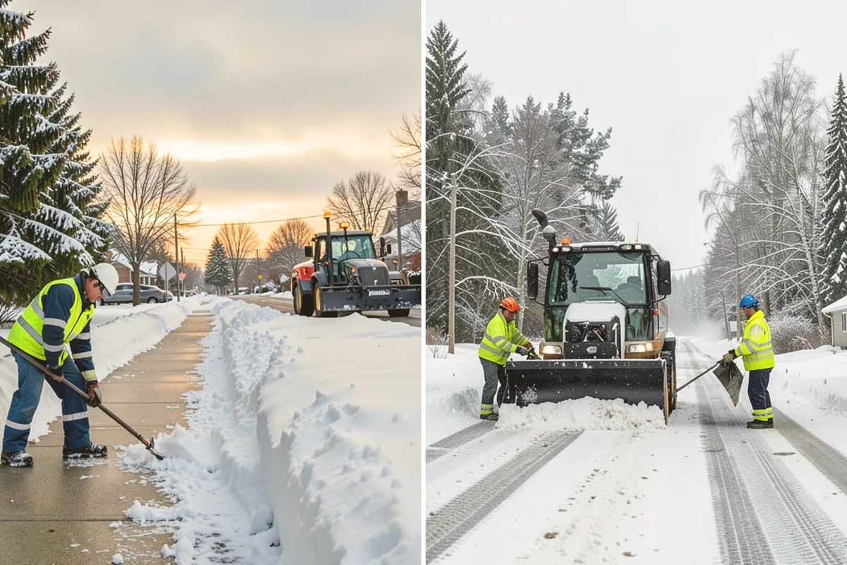 Condominium Parking Lot Snow Removal in Brier, Snohomish County, WA - Inspect the lot, garage ramps, and interior pinch points with association contacts