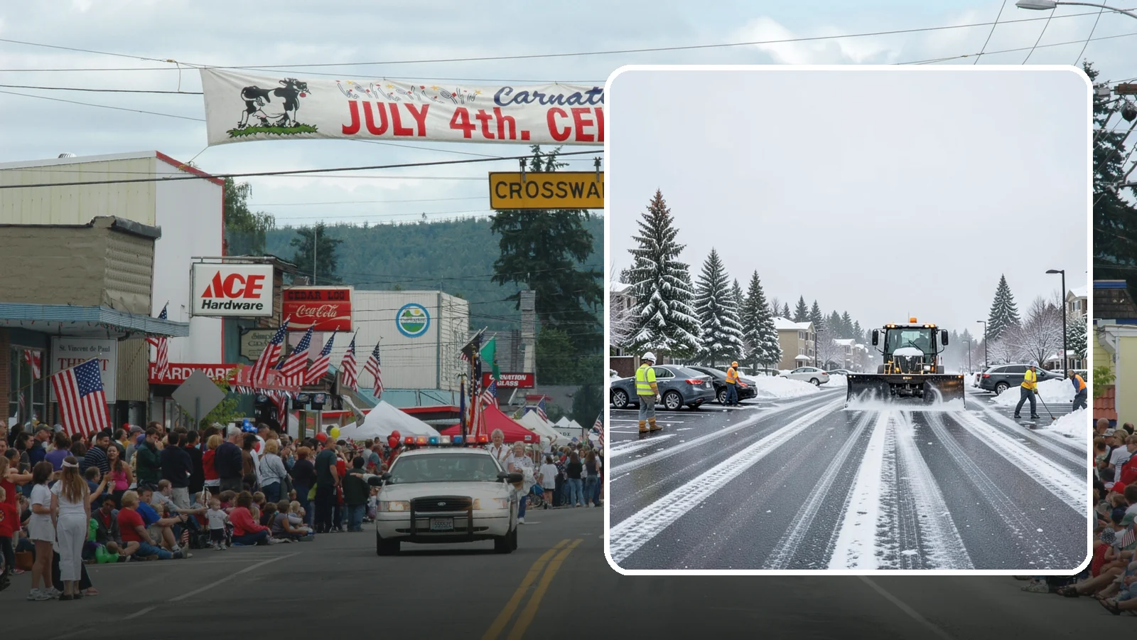 Condominium Parking Lot Snow Removal in Carnation, King County, WA - We keep condominium owner and guest lots clear so residents protect their own vehicles during Western Washington snow events.