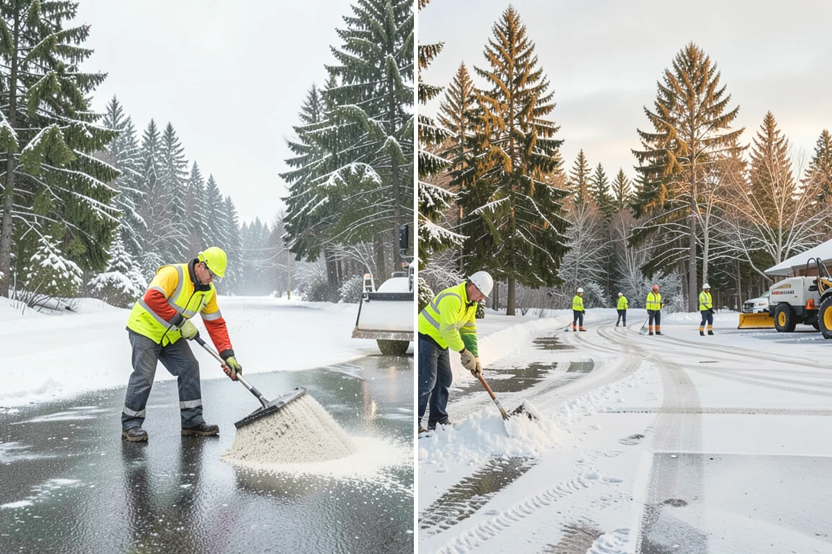 Condominium Parking Lot Snow Removal in Carnation, King County, WA - Inspect the lot, garage ramps, and interior pinch points with association contacts