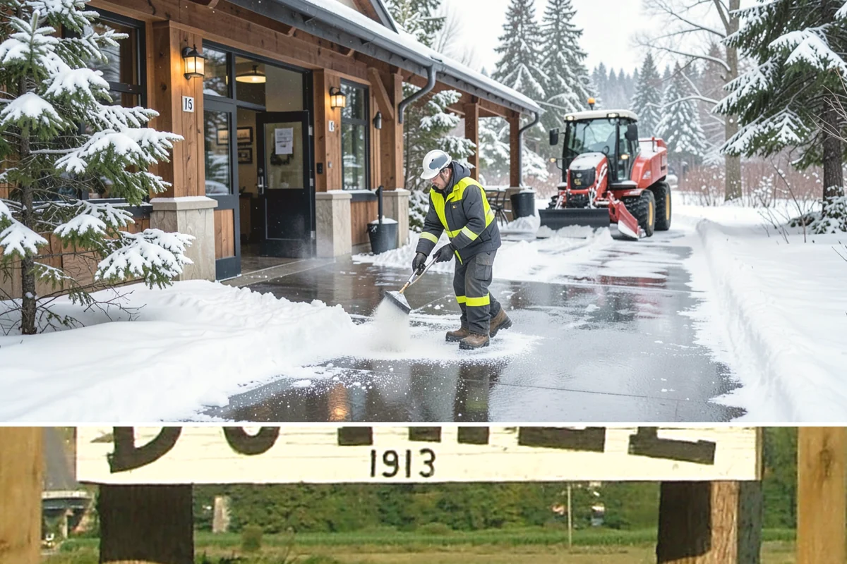 Condominium Parking Lot Snow Removal in Duvall, King County, WA - Condominium lots in the Puget Sound region see peak snow activity from mid-December through February during repeated freeze-thaw...