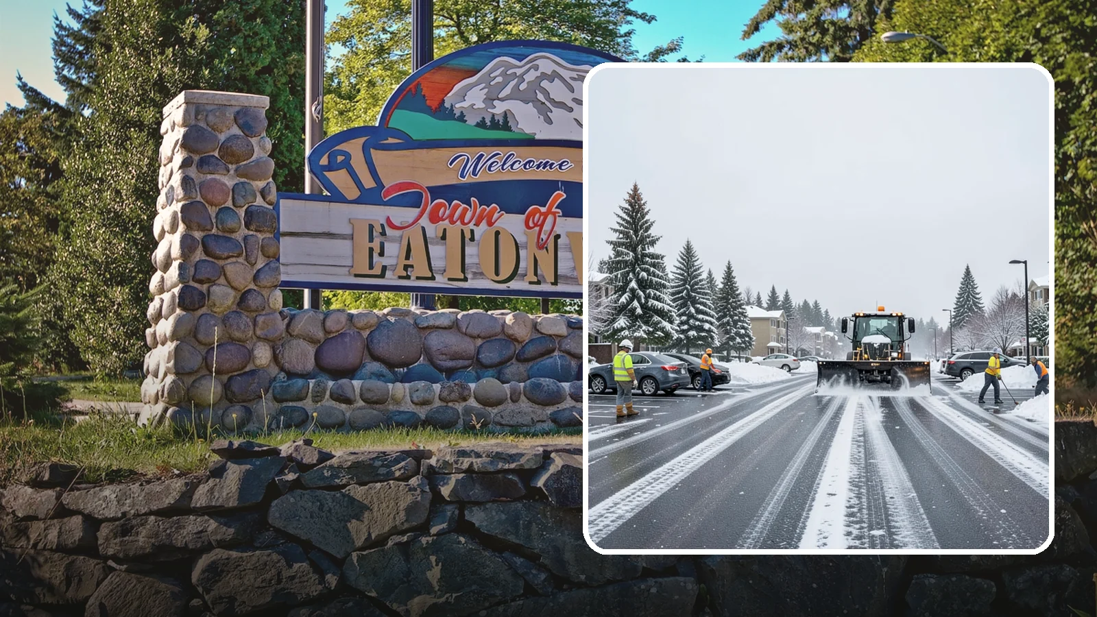 Condominium Parking Lot Snow Removal in Eatonville, Pierce County, WA - We keep condominium owner and guest lots clear so residents protect their own vehicles during Western Washington snow events.