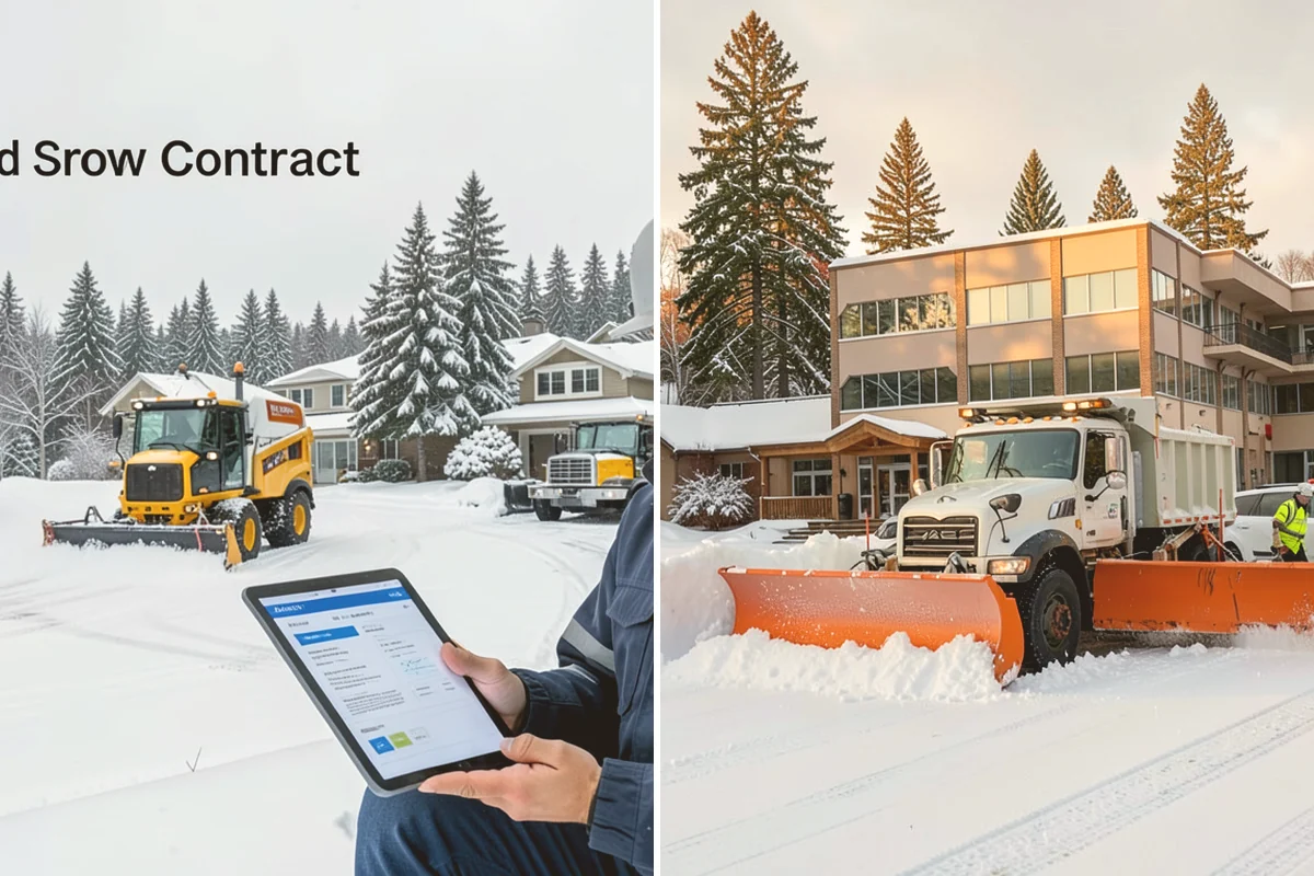 Condominium Parking Lot Snow Removal in Edmonds, Snohomish County, WA - Inspect the lot, garage ramps, and interior pinch points with association contacts