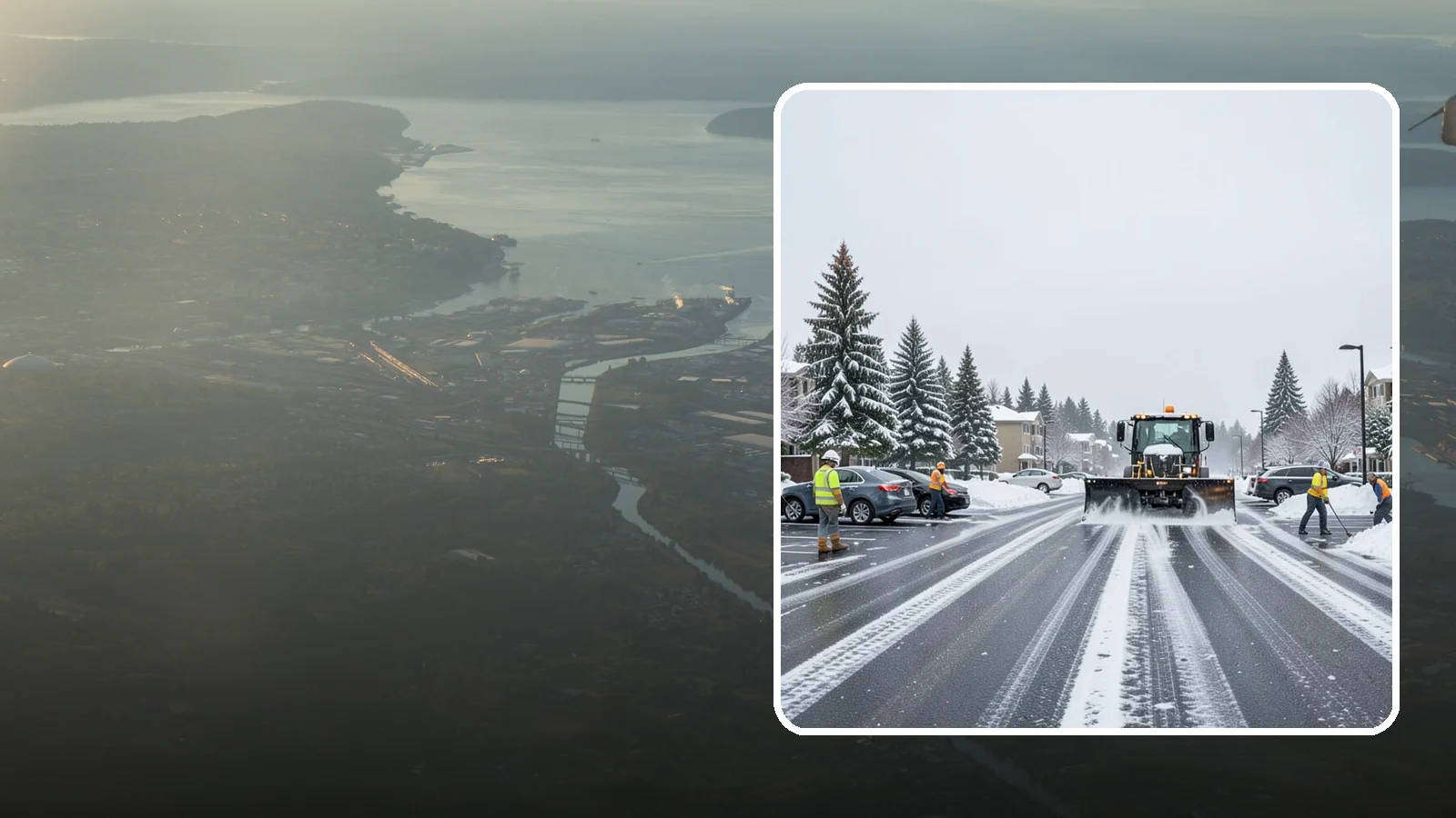 Condominium Parking Lot Snow Removal in Fife, Pierce County, WA - We keep condominium owner and guest lots clear so residents protect their own vehicles during Western Washington snow events.