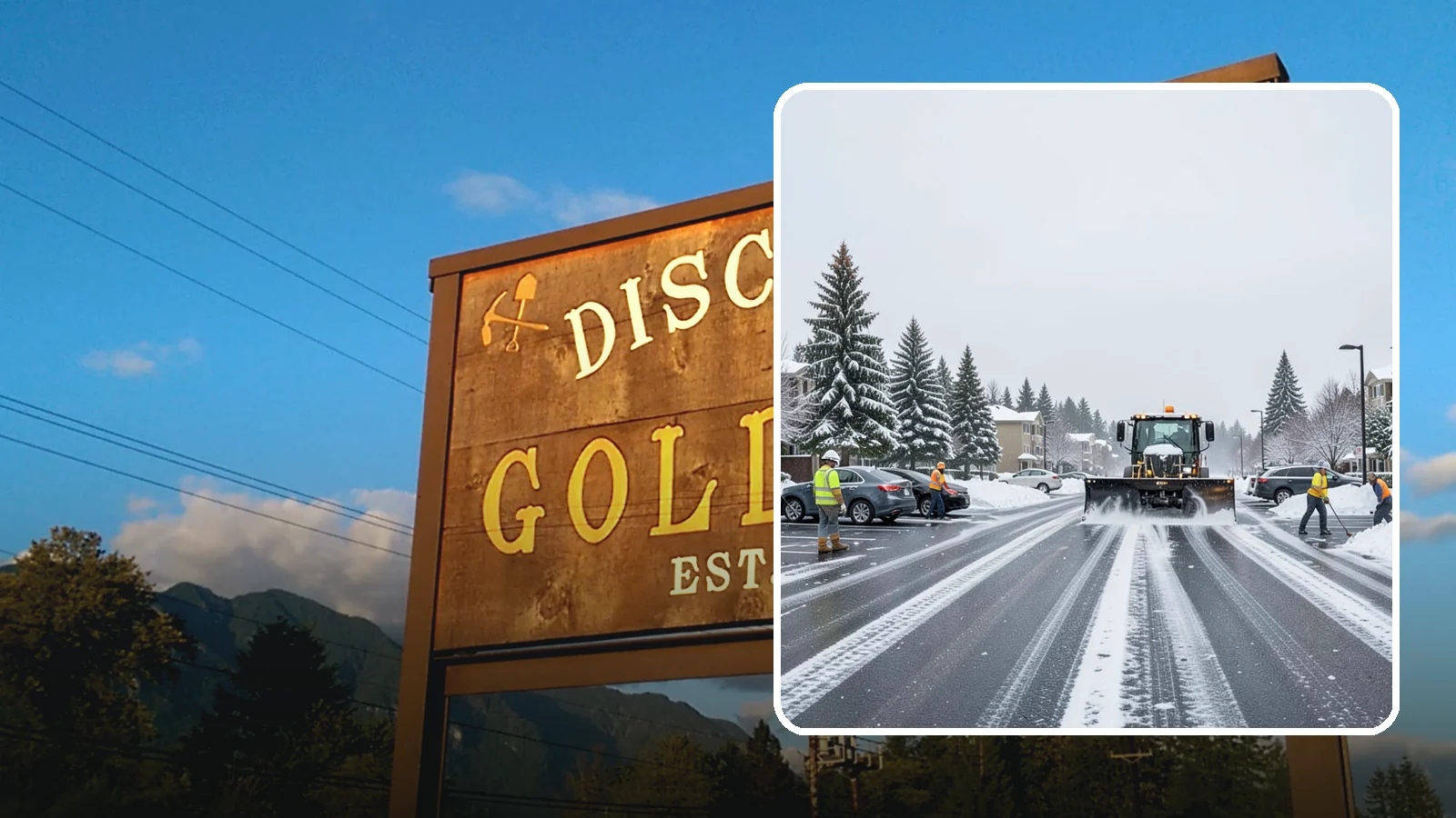 Condominium Parking Lot Snow Removal in Gold Bar, Snohomish County, WA - We keep condominium owner and guest lots clear so residents protect their own vehicles during Western Washington snow events.