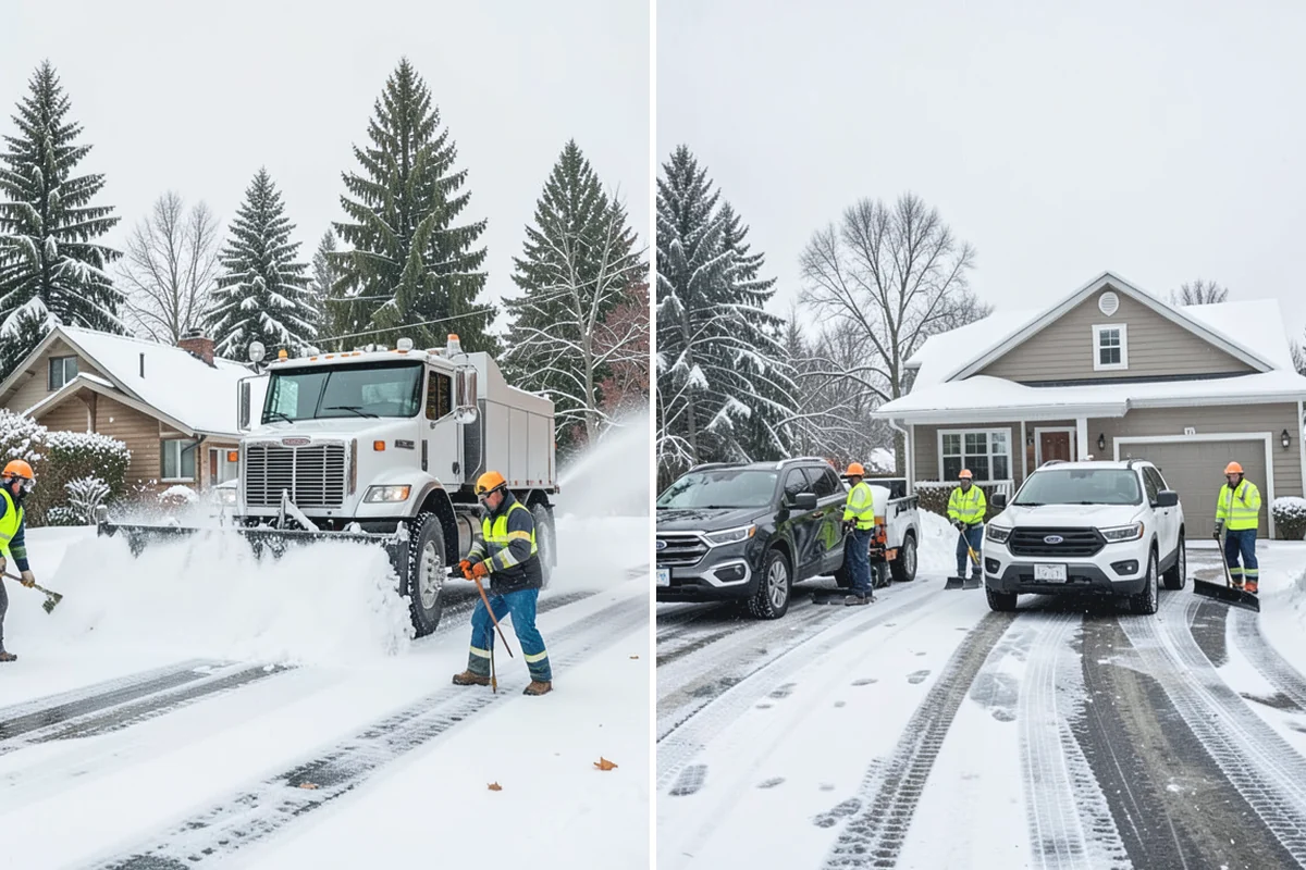 Condominium Parking Lot Snow Removal in Gold Bar, Snohomish County, WA - Inspect the lot, garage ramps, and interior pinch points with association contacts