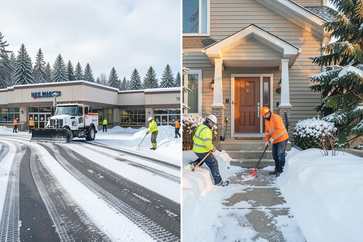 Condominium Parking Lot Snow Removal in Hamilton, Skagit County, WA - Inspect the lot, garage ramps, and interior pinch points with association contacts
