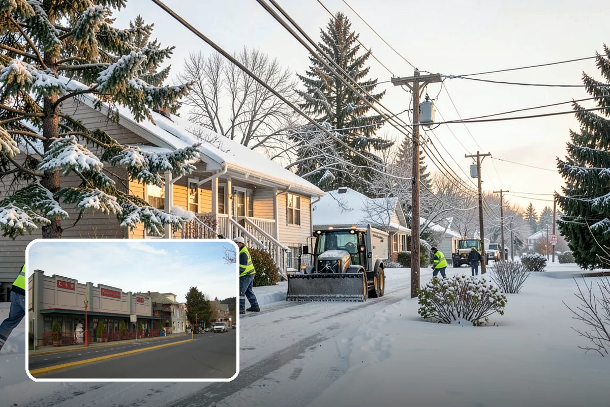 Condominium Parking Lot Snow Removal in Issaquah, King County, WA - Owner and guest stalls are cleared without residents shoveling their own spaces