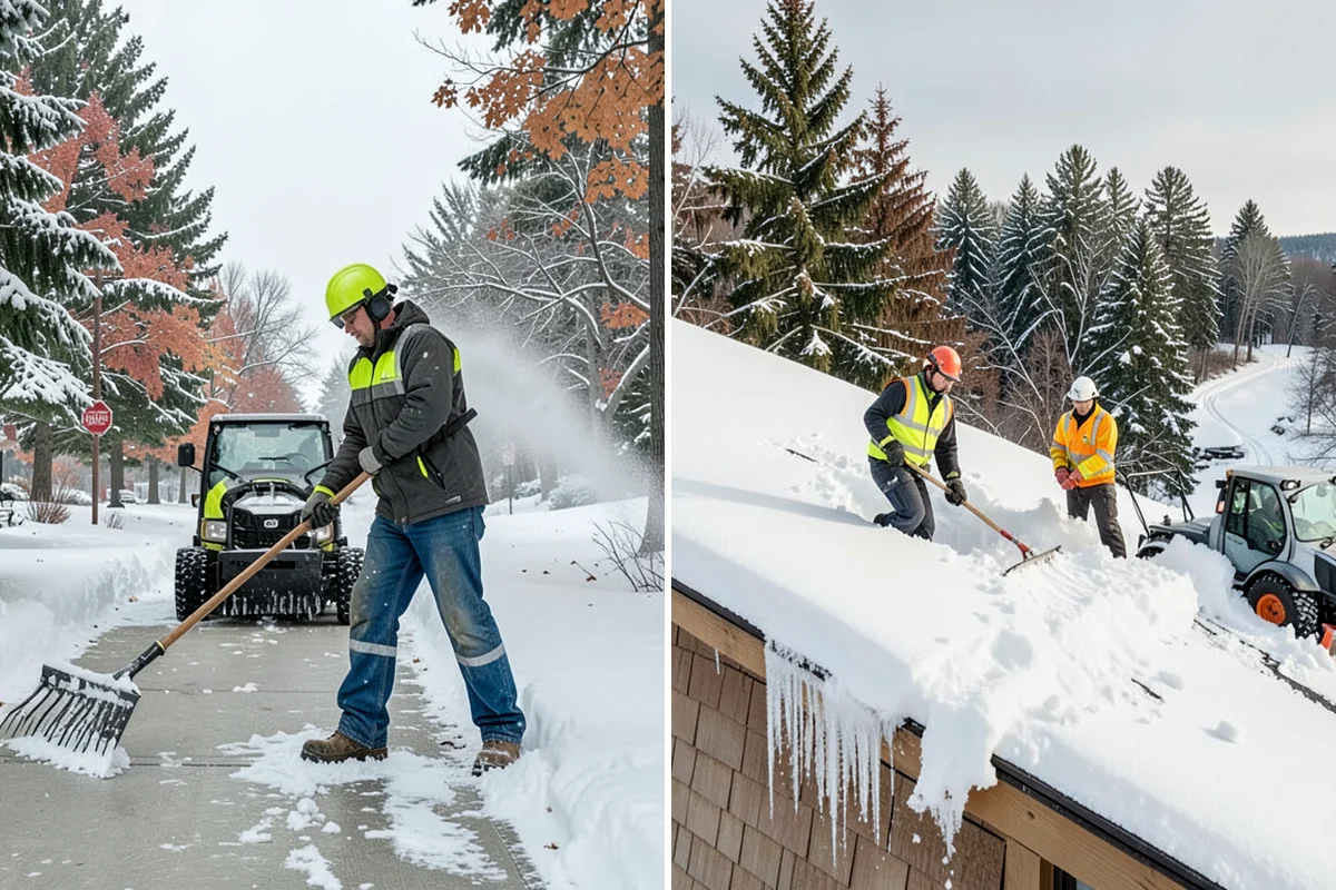 Condominium Parking Lot Snow Removal in Lakewood, Pierce County, WA - Inspect the lot, garage ramps, and interior pinch points with association contacts