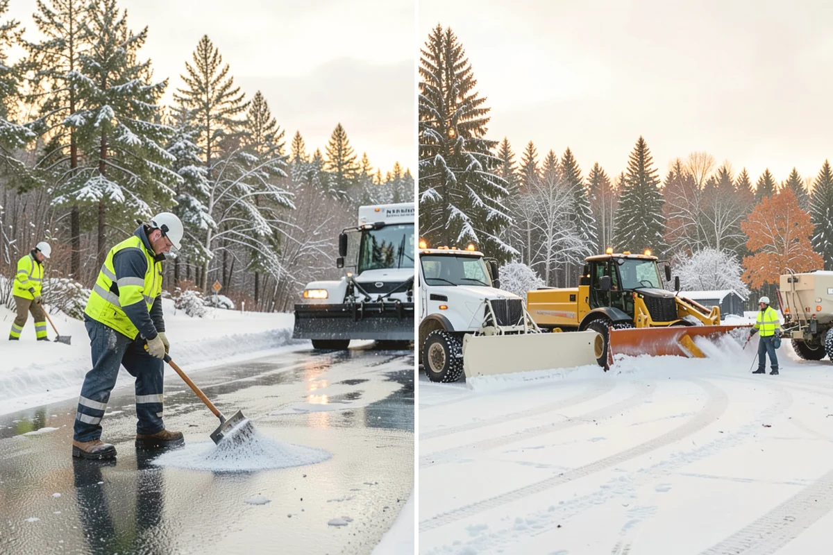 Condominium Parking Lot Snow Removal in Mill Creek, Snohomish County, WA - Inspect the lot, garage ramps, and interior pinch points with association contacts