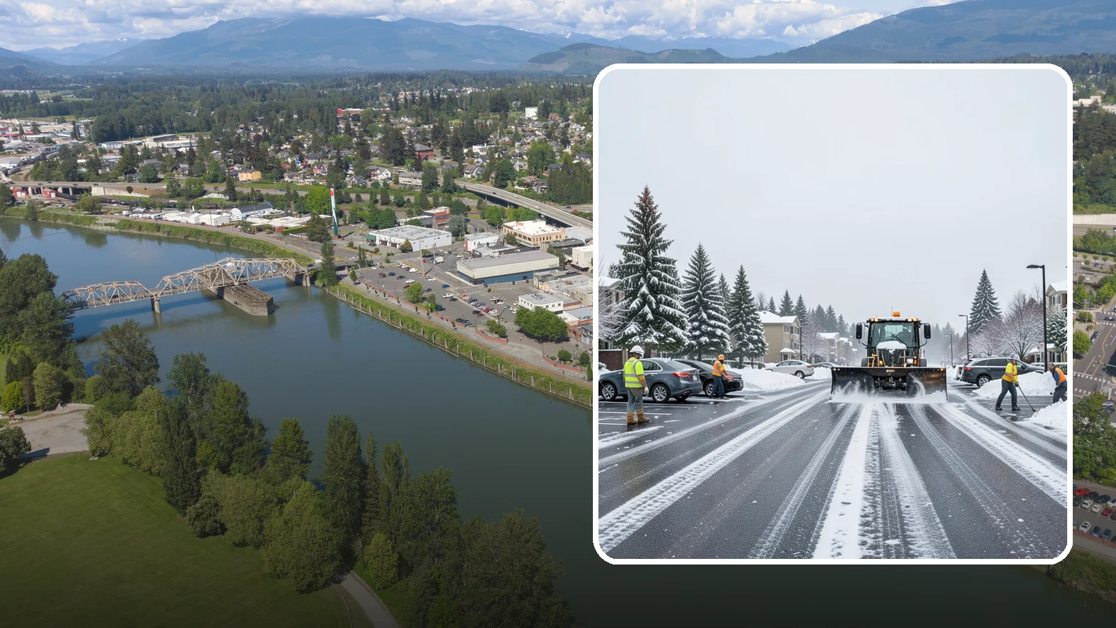 Condominium Parking Lot Snow Removal in Mount Vernon, Skagit County, WA - We keep condominium owner and guest lots clear so residents protect their own vehicles during Western Washington snow events.