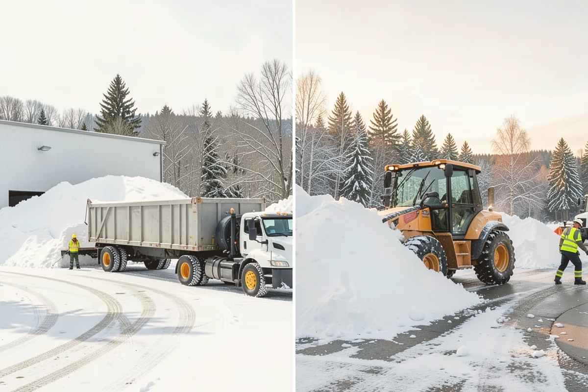 Condominium Parking Lot Snow Removal in Mount Vernon, Skagit County, WA - Inspect the lot, garage ramps, and interior pinch points with association contacts