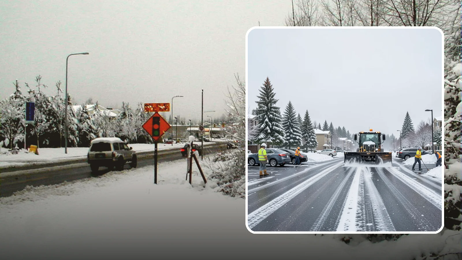 Condominium Parking Lot Snow Removal in Newcastle, King County, WA - We keep condominium owner and guest lots clear so residents protect their own vehicles during Western Washington snow events.