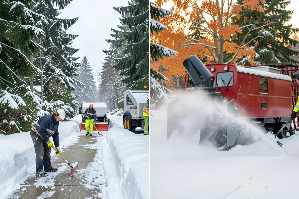 Condominium Parking Lot Snow Removal in Normandy Park, King County, WA - Inspect the lot, garage ramps, and interior pinch points with association contacts