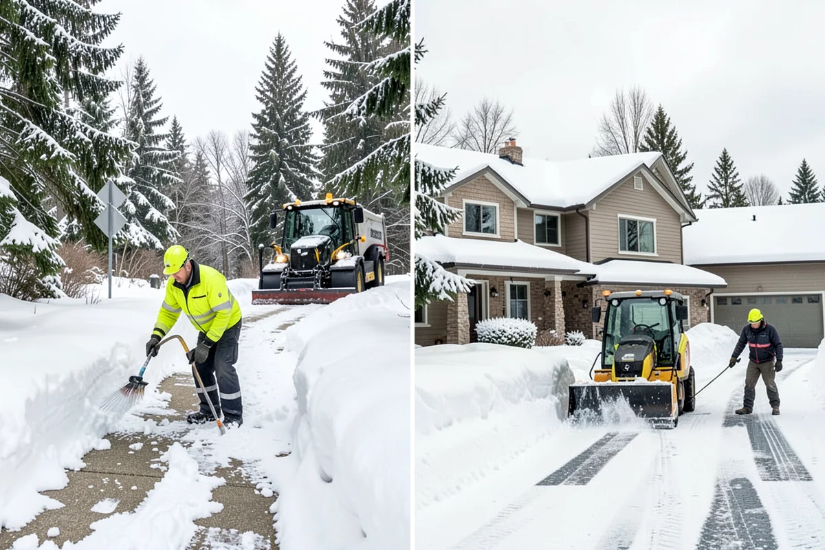 Condominium Parking Lot Snow Removal in Pacific, King County, WA - Inspect the lot, garage ramps, and interior pinch points with association contacts
