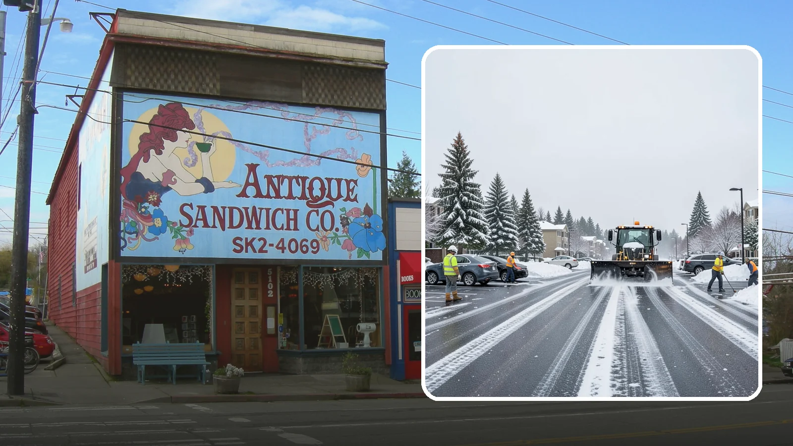 Condominium Parking Lot Snow Removal in Ruston, Pierce County, WA - We keep condominium owner and guest lots clear so residents protect their own vehicles during Western Washington snow events.