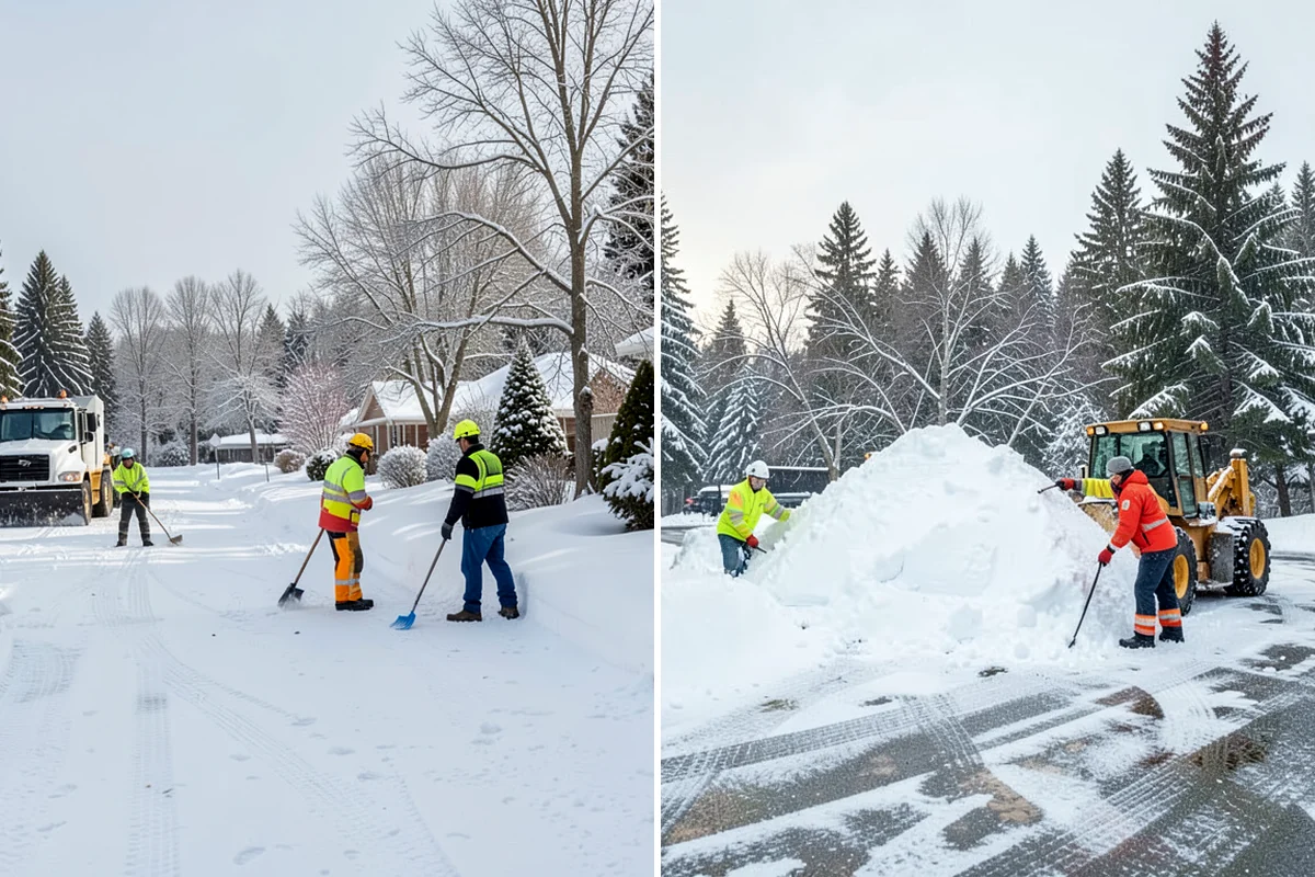 Condominium Parking Lot Snow Removal in Seattle, King County, WA - Inspect the lot, garage ramps, and interior pinch points with association contacts