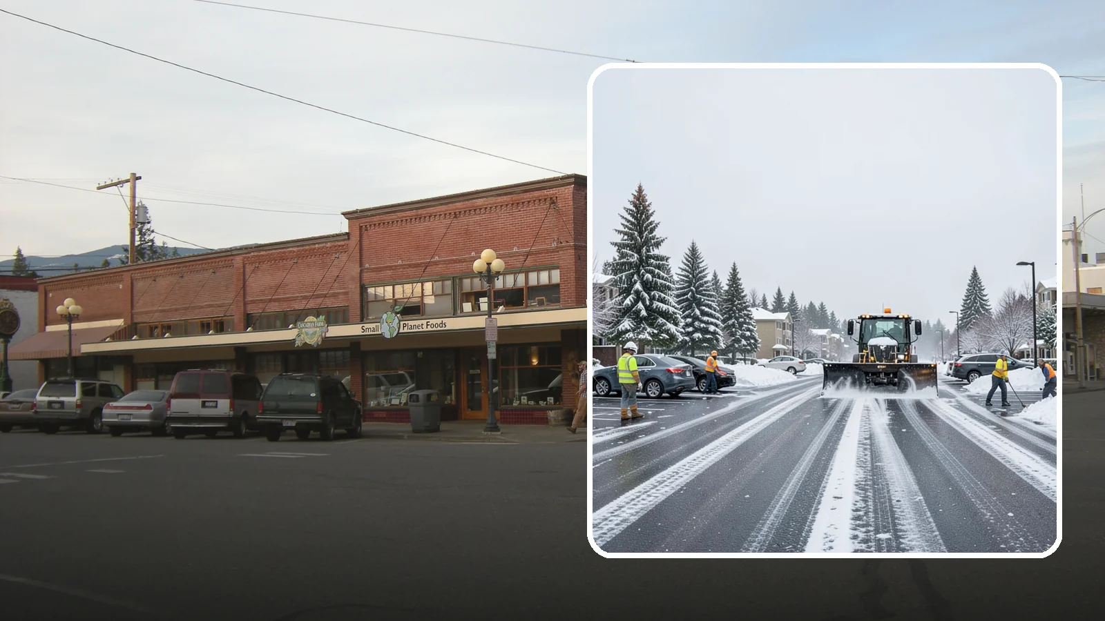 Condominium Parking Lot Snow Removal in Sedro-Woolley, Skagit County, WA - We keep condominium owner and guest lots clear so residents protect their own vehicles during Western Washington snow events.