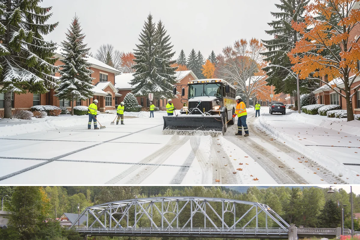 Condominium Parking Lot Snow Removal in Skykomish, King County, WA - Condominium lots in the Puget Sound region see peak snow activity from mid-December through February during repeated freeze-thaw...