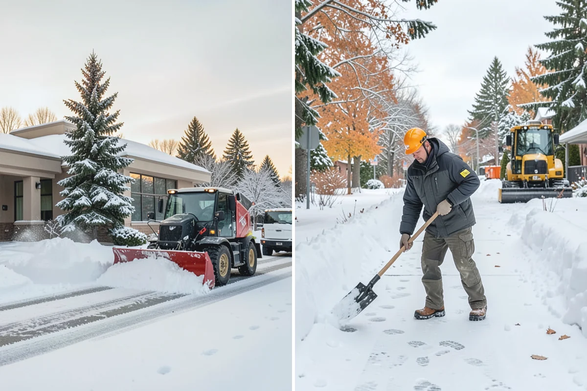 Condominium Parking Lot Snow Removal in Sumner, Pierce County, WA - Inspect the lot, garage ramps, and interior pinch points with association contacts