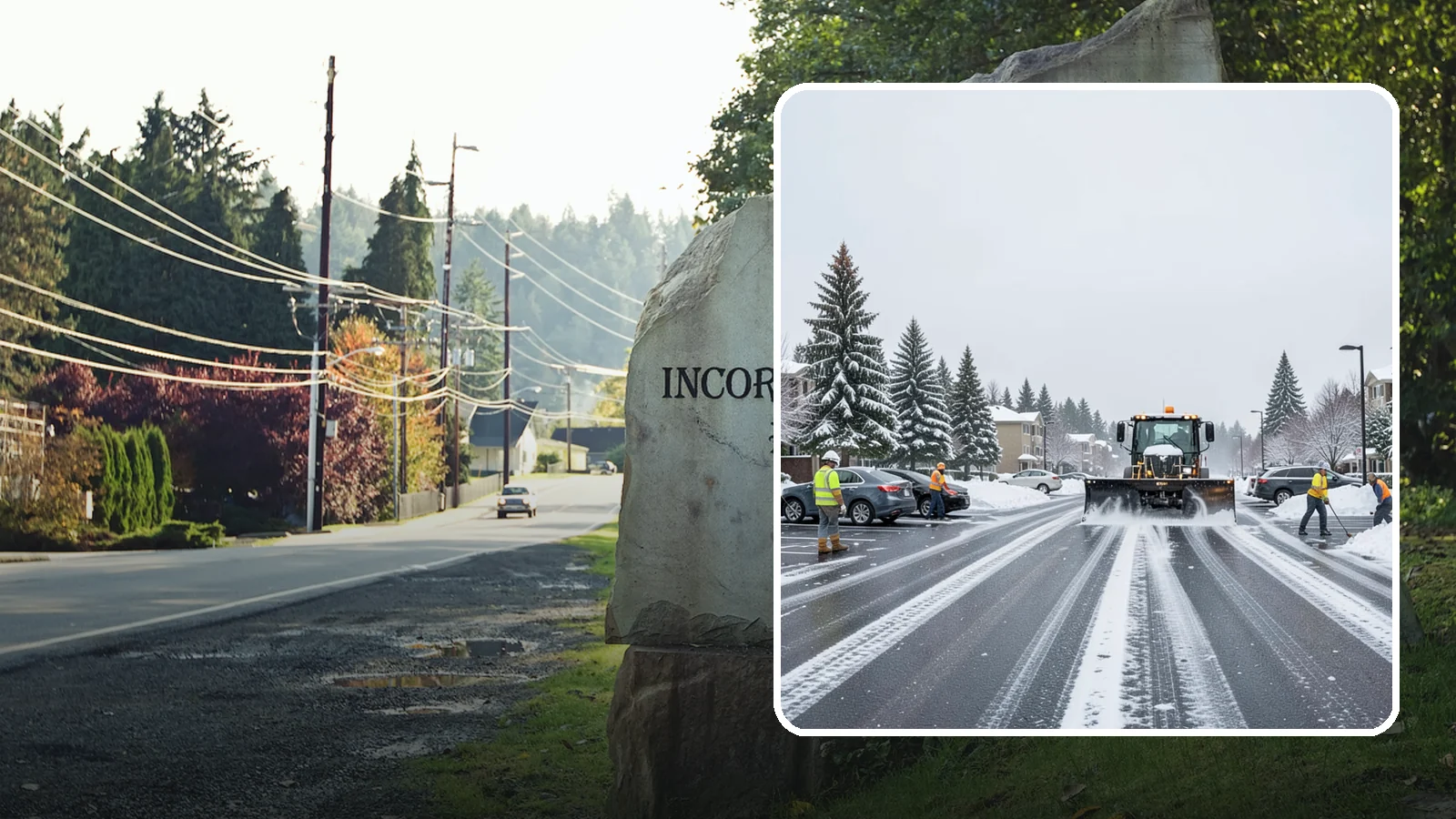 Condominium Parking Lot Snow Removal in Wilkeson, Pierce County, WA - We keep condominium owner and guest lots clear so residents protect their own vehicles during Western Washington snow events.