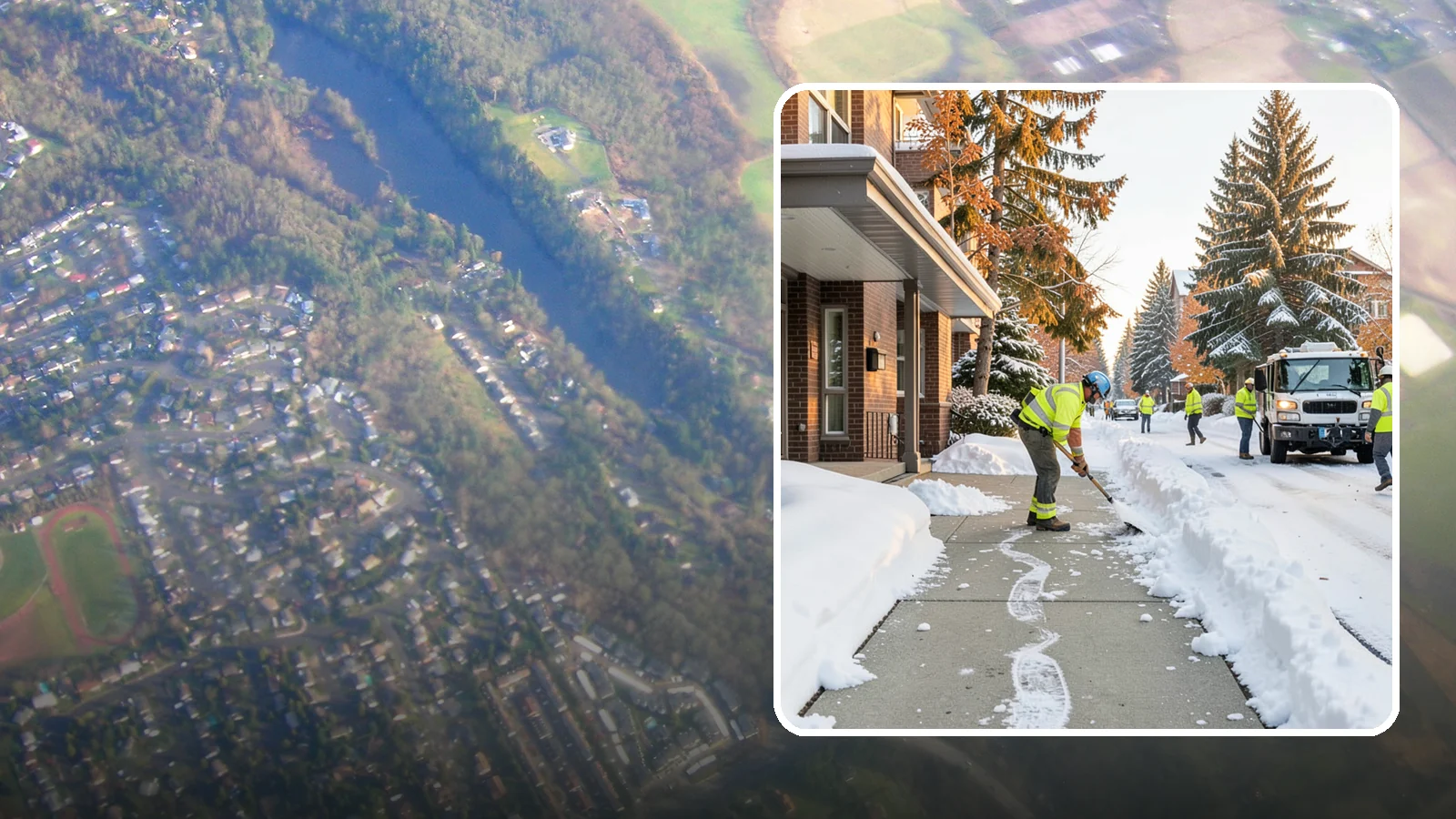 Condominium Sidewalk Clearing in Algona, King County, WA - Common-area walkway clearing for Western Washington condominium associations that keeps shared entries and connector paths safe...
