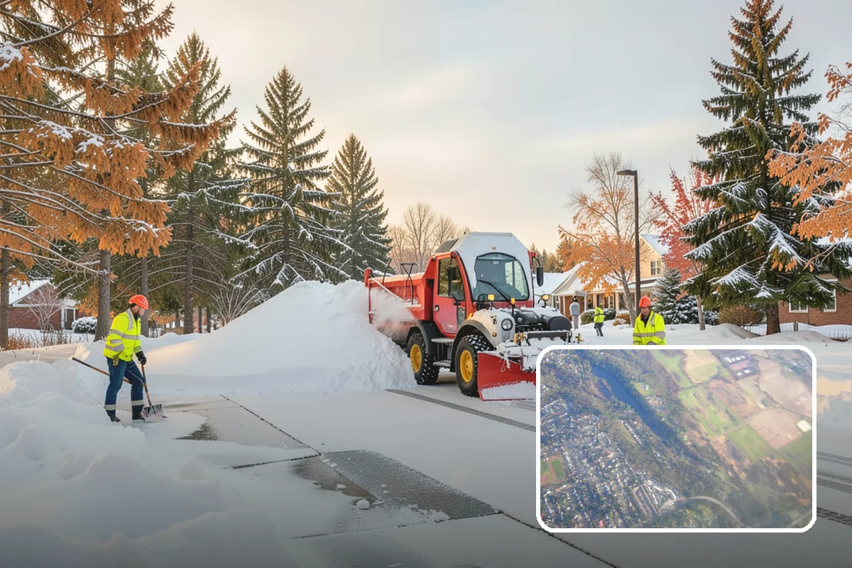 Condominium Sidewalk Clearing in Algona, King County, WA - Fulfills the board's common-area maintenance obligation cleanly