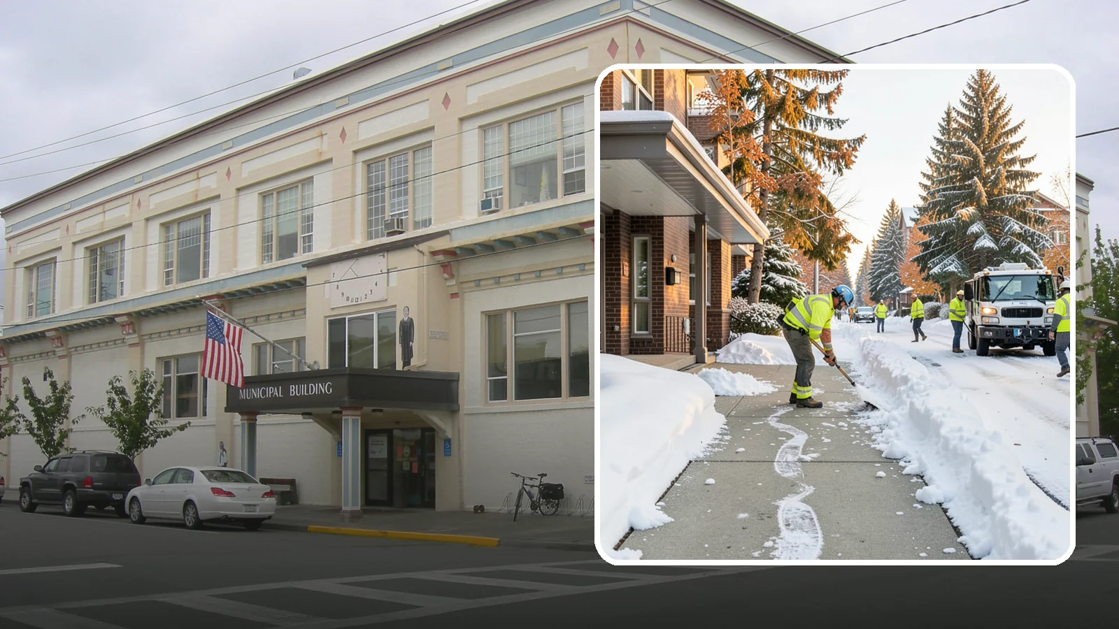 Condominium Sidewalk Clearing in Anacortes, Skagit County, WA - Common-area walkway clearing for Western Washington condominium associations that keeps shared entries and connector paths safe...