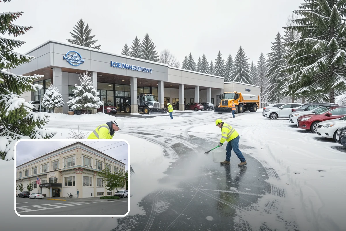 Condominium Sidewalk Clearing in Anacortes, Skagit County, WA - Fulfills the board's common-area maintenance obligation cleanly