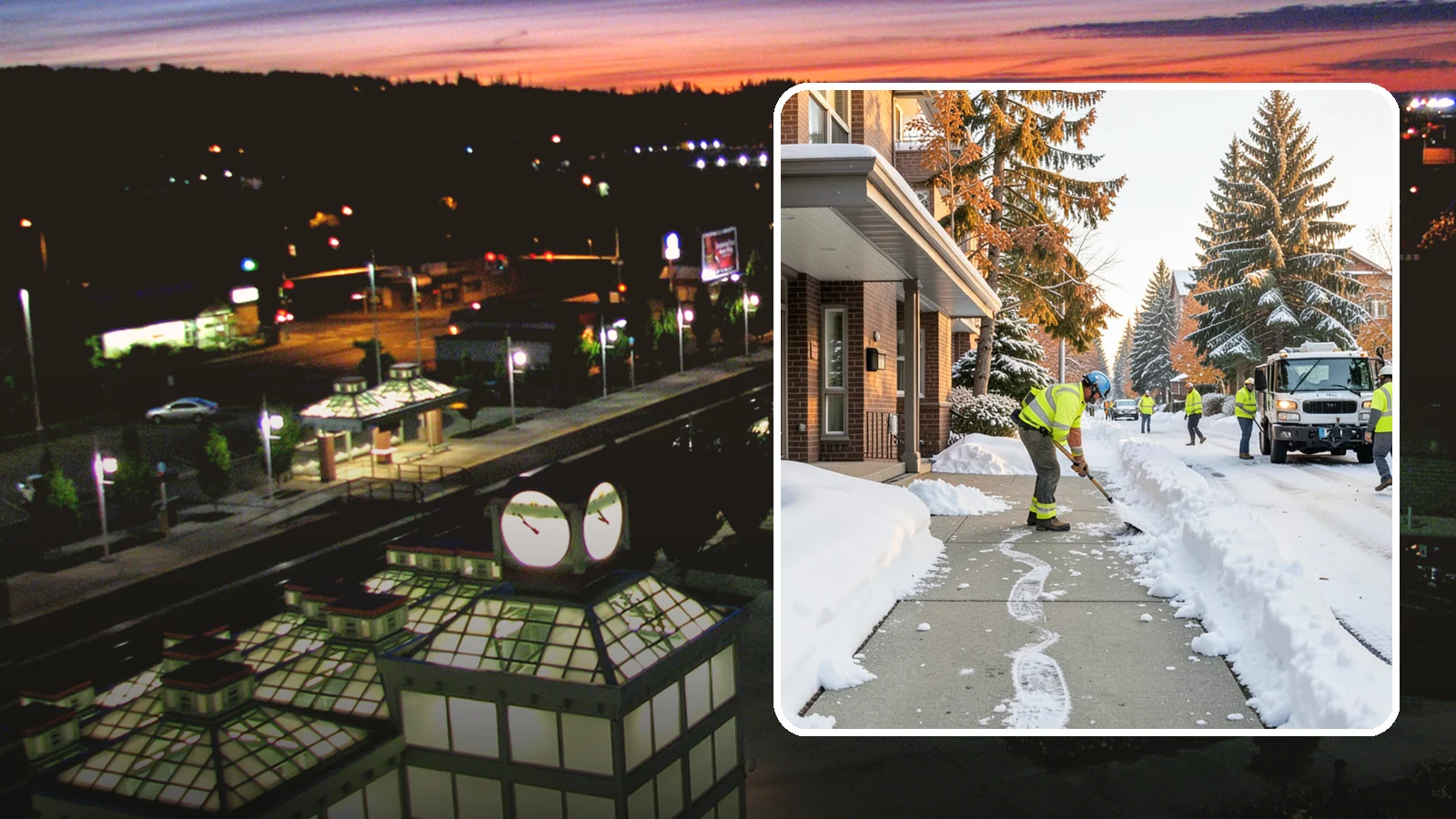 Condominium Sidewalk Clearing in Auburn, King County, WA - Common-area walkway clearing for Western Washington condominium associations that keeps shared entries and connector paths safe...