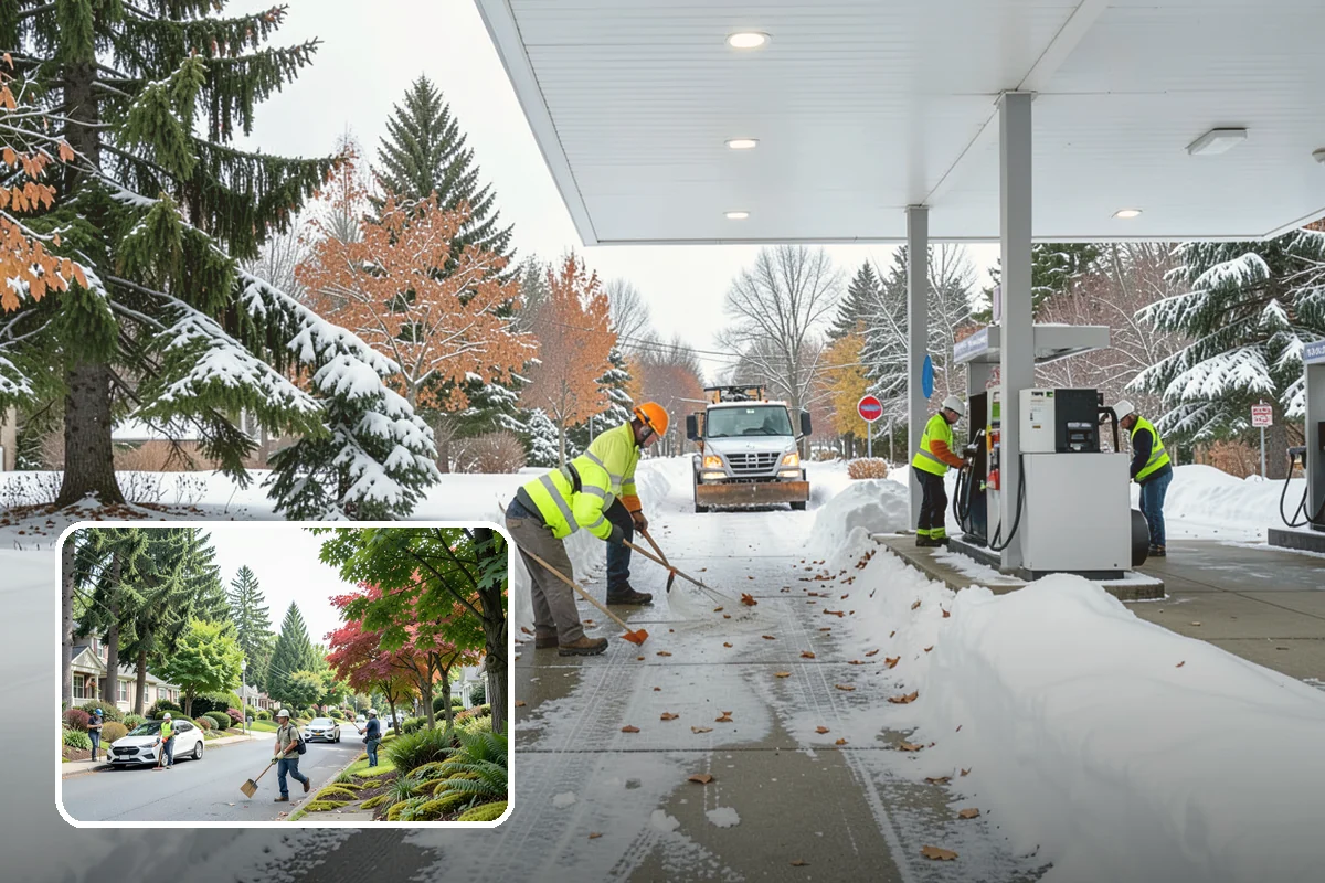 Condominium Sidewalk Clearing in Beaux Arts Village, King County, WA - Fulfills the board's common-area maintenance obligation cleanly