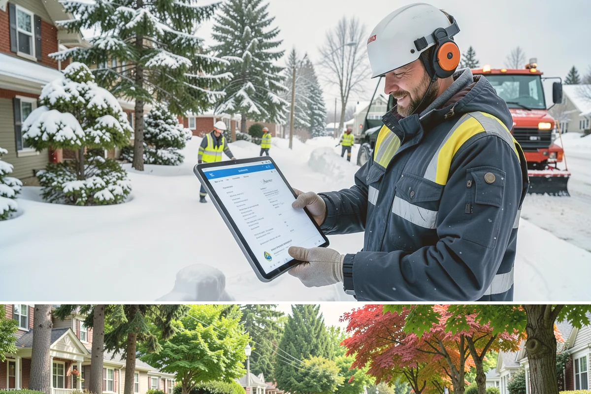 Condominium Sidewalk Clearing in Beaux Arts Village, King County, WA - Condo associations see the greatest need from late fall through February, when freezing rain and refreeze cycles glaze shared...