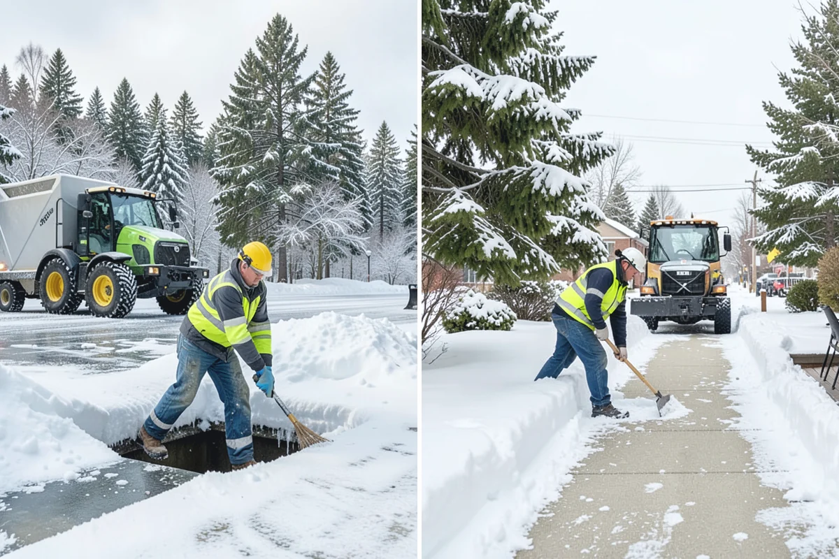 Condominium Sidewalk Clearing in Buckley, Pierce County, WA - Review association maps to identify all common-element walkways