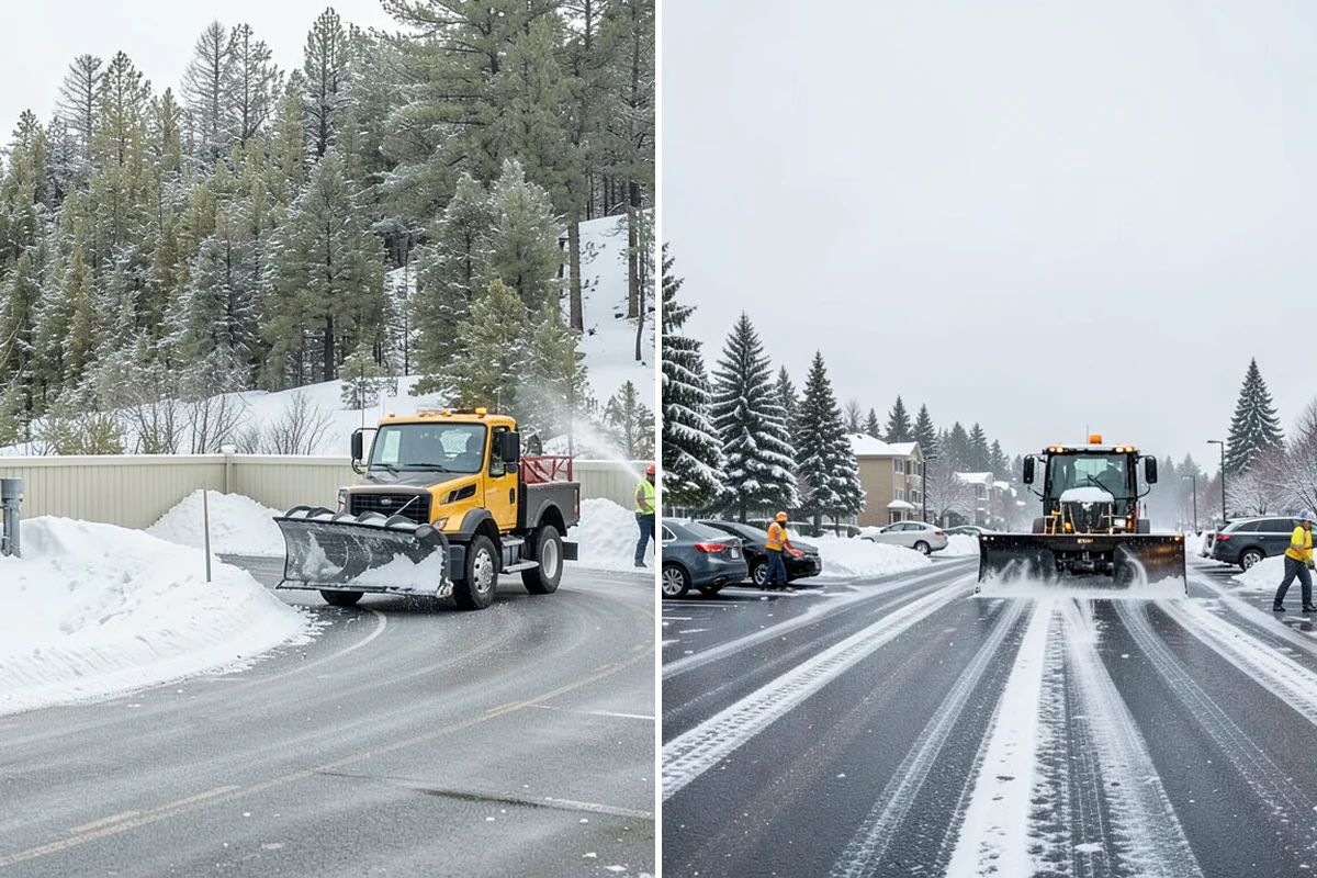 Condominium Sidewalk Clearing in Concrete, Skagit County, WA - Review association maps to identify all common-element walkways