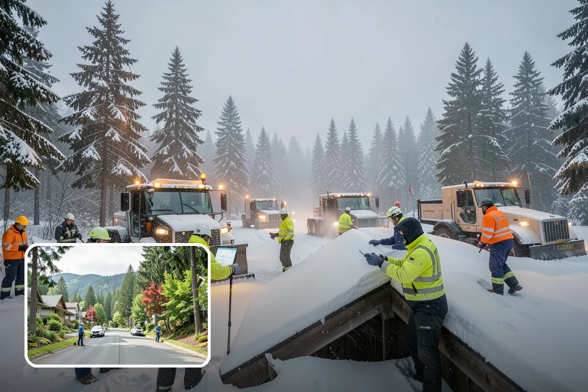 Condominium Sidewalk Clearing in Darrington, Snohomish County, WA - Fulfills the board's common-area maintenance obligation cleanly