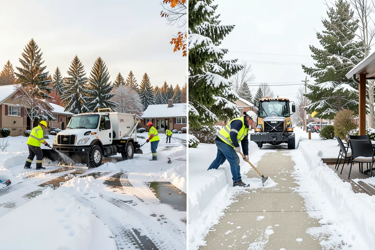 Condominium Sidewalk Clearing in DuPont, Pierce County, WA - Review association maps to identify all common-element walkways