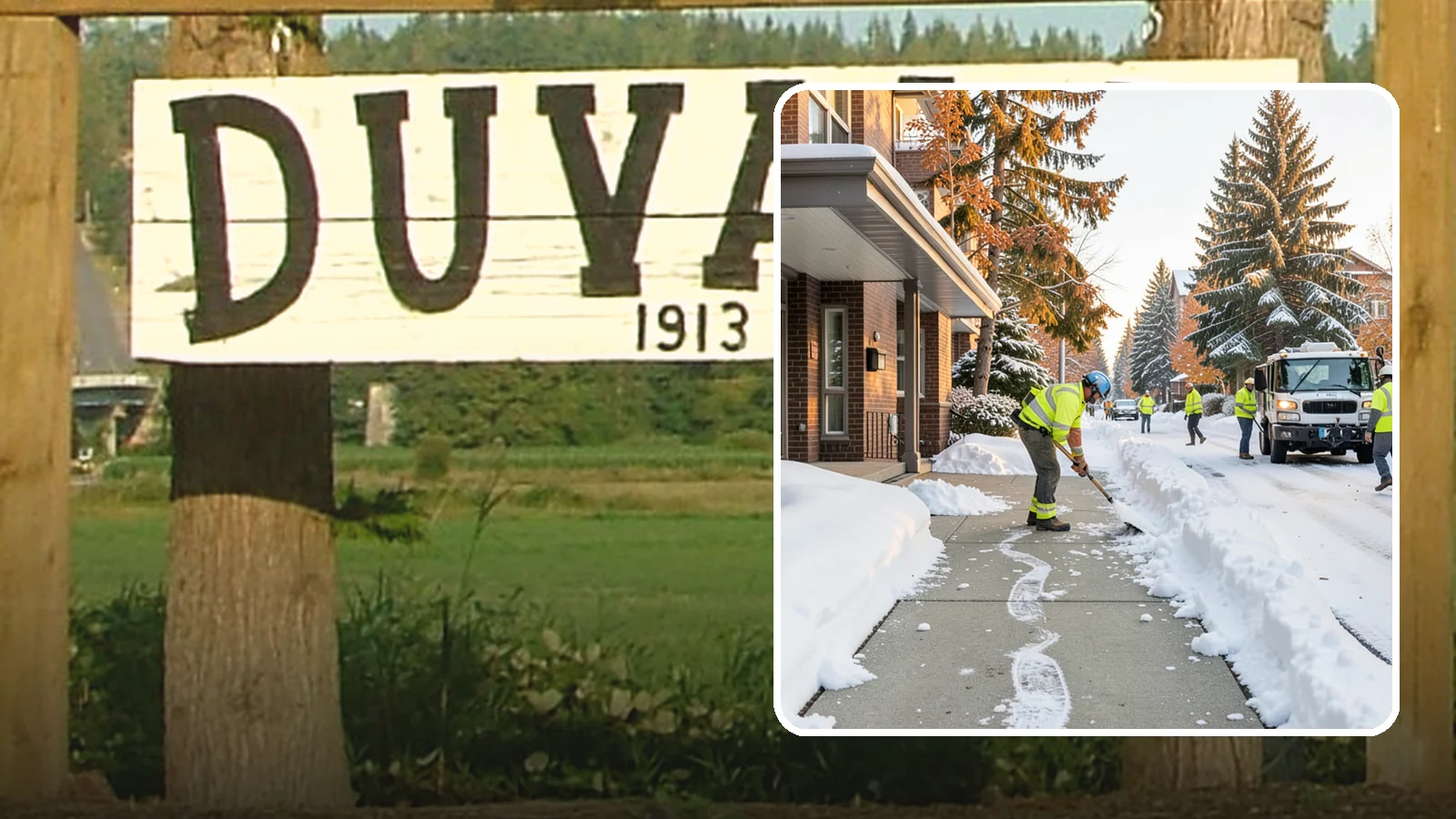 Condominium Sidewalk Clearing in Duvall, King County, WA - Common-area walkway clearing for Western Washington condominium associations that keeps shared entries and connector paths safe...