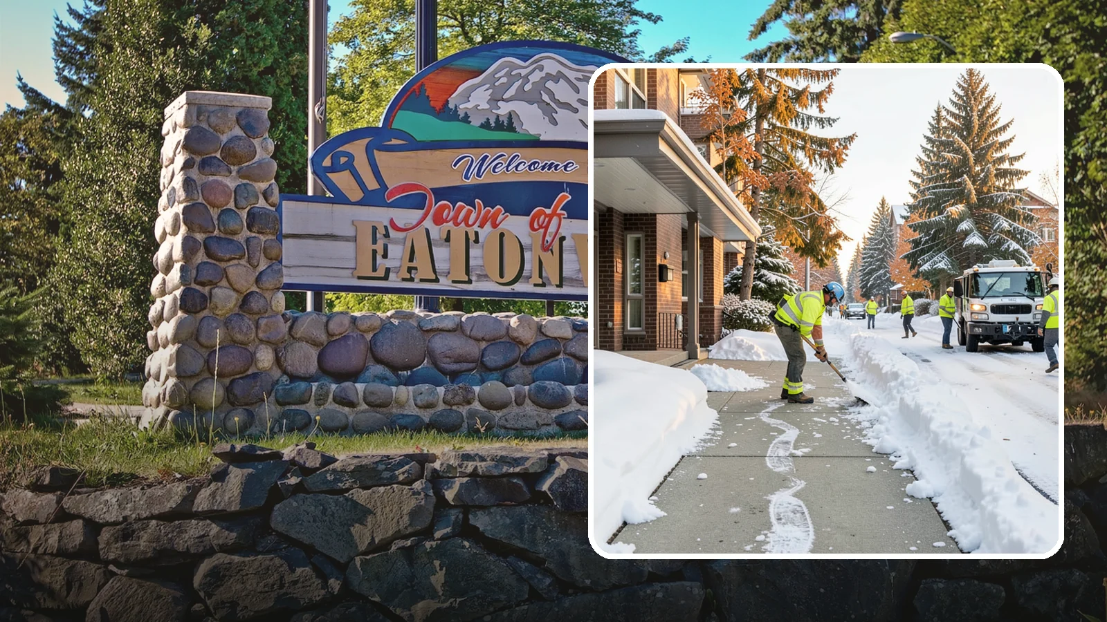 Condominium Sidewalk Clearing in Eatonville, Pierce County, WA - Common-area walkway clearing for Western Washington condominium associations that keeps shared entries and connector paths safe...